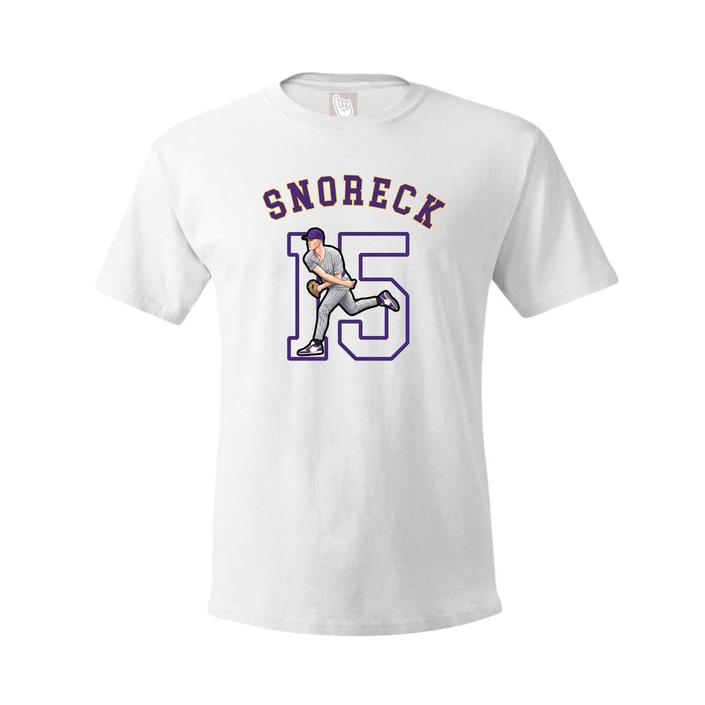Youth Tee — Shirsey Arch in White