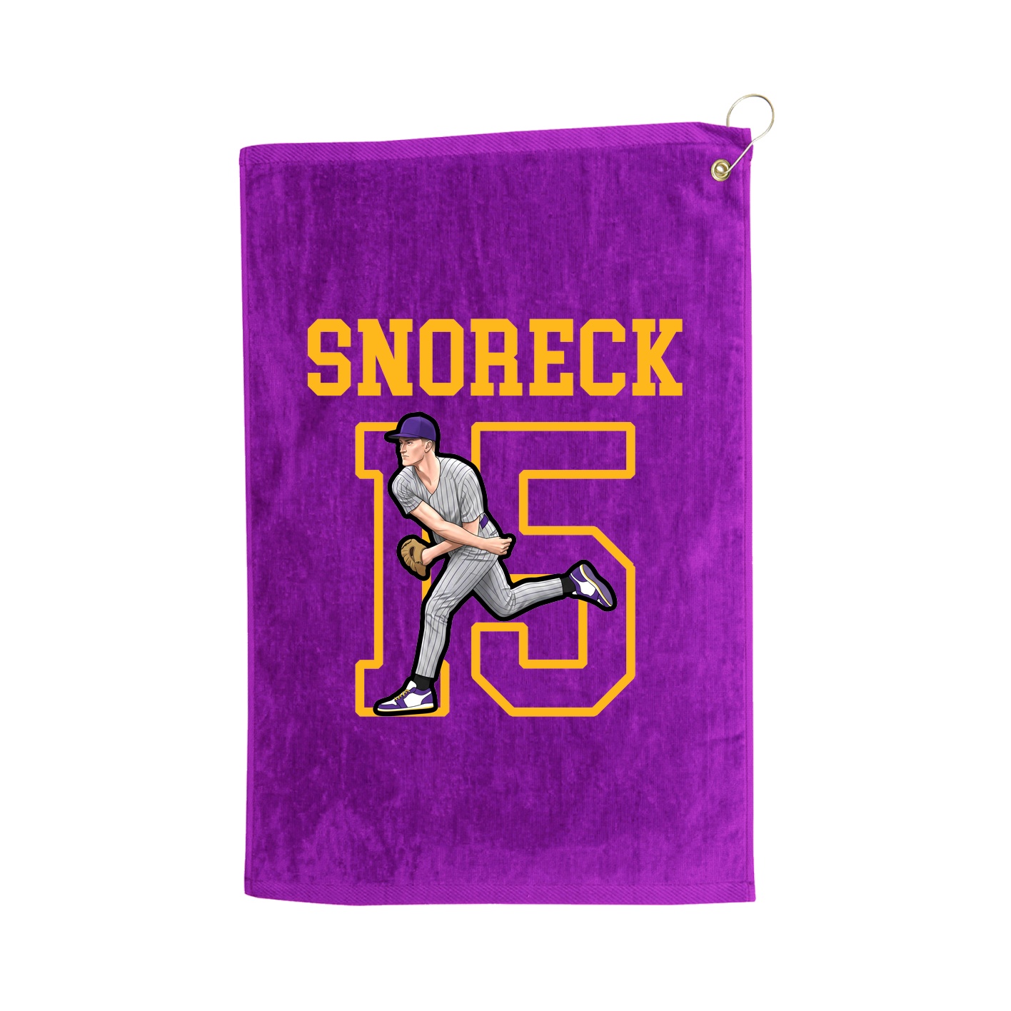 Golf Towel — Shirsey in Purple