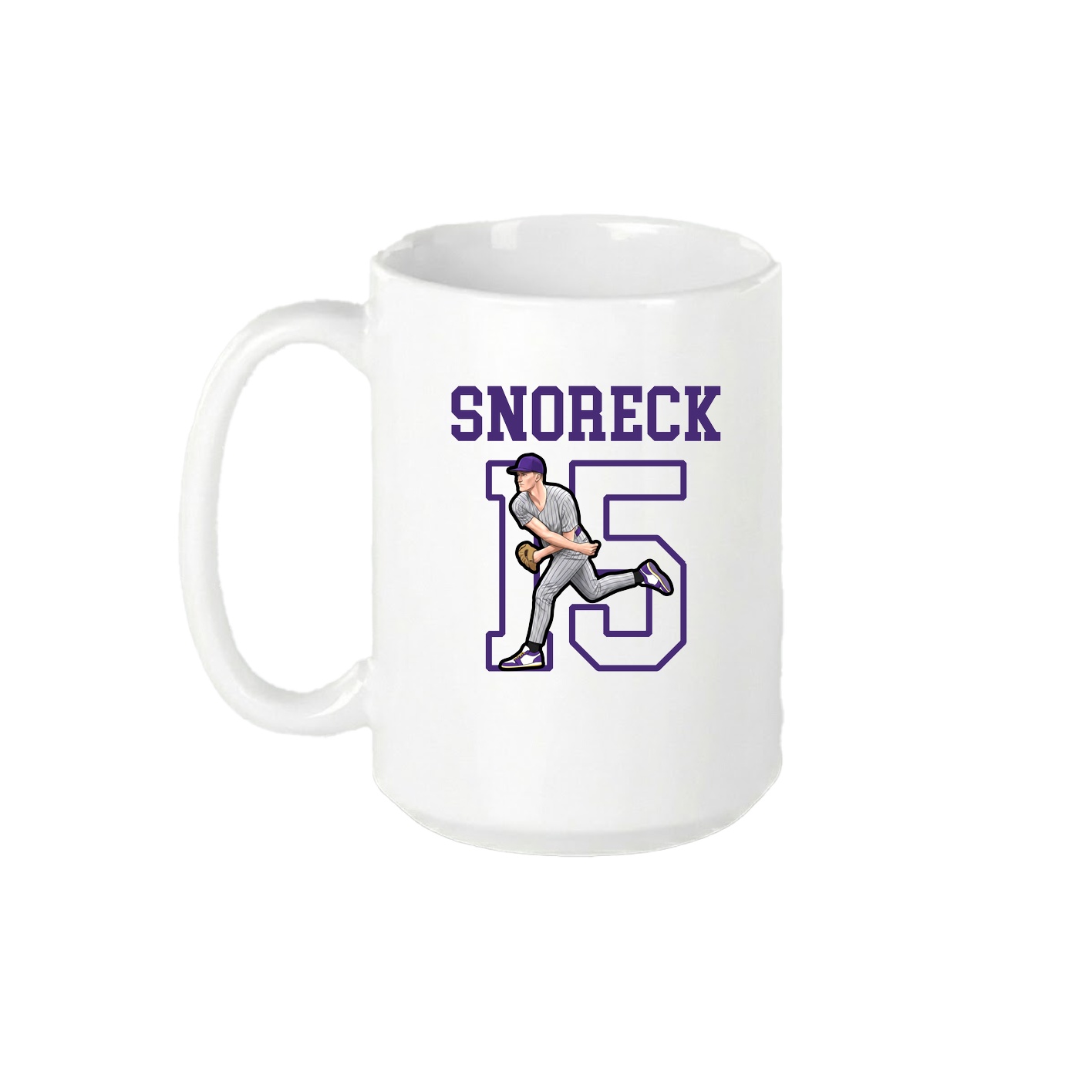 15oz Coffee Mug — Shirsey in White