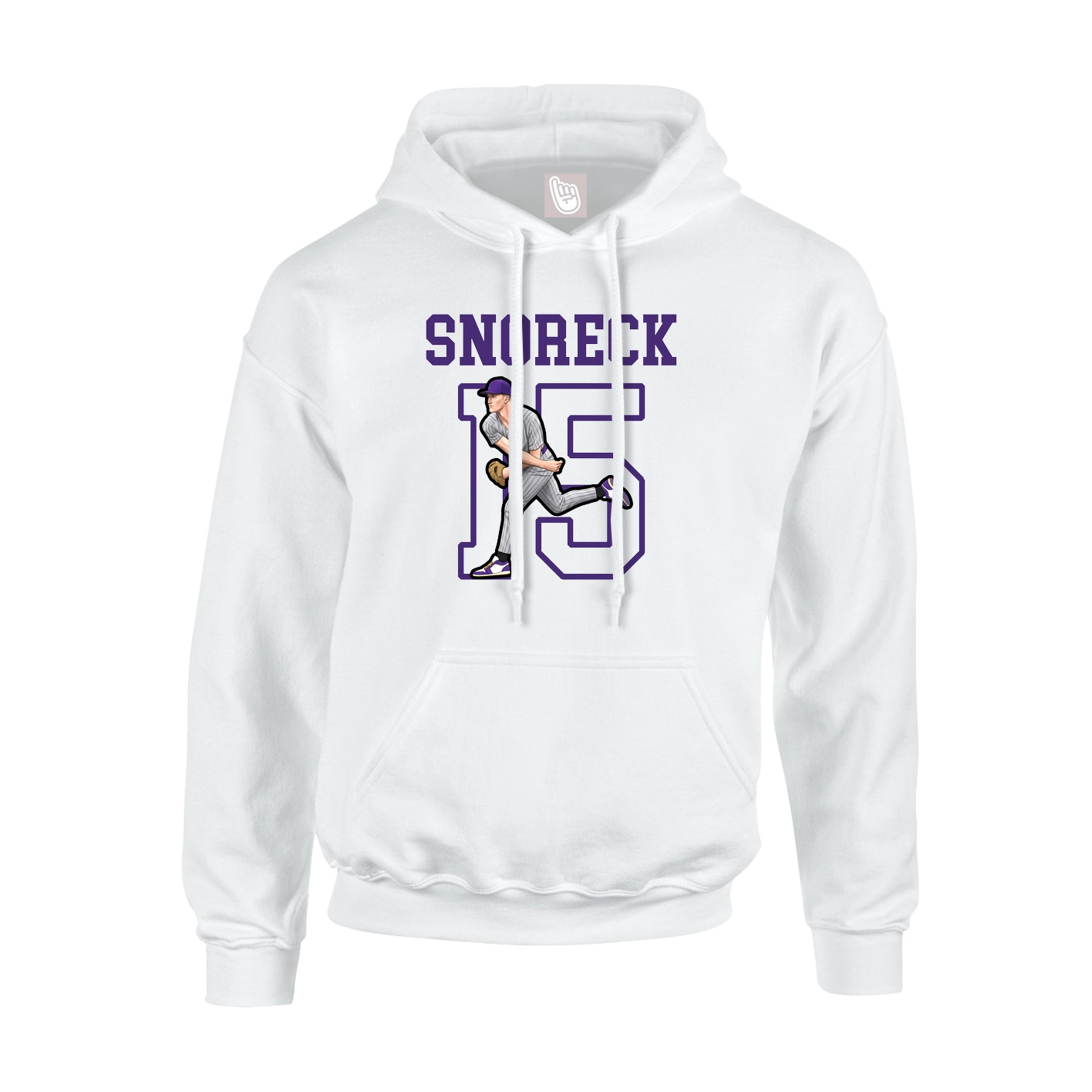 Youth Hoodie — Shirsey in White