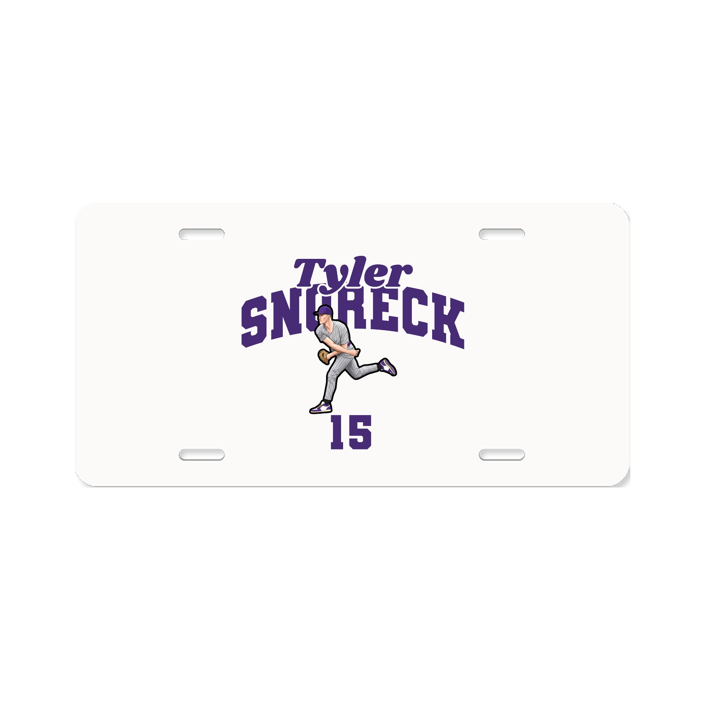 License Plate — Signature Arch in Classic