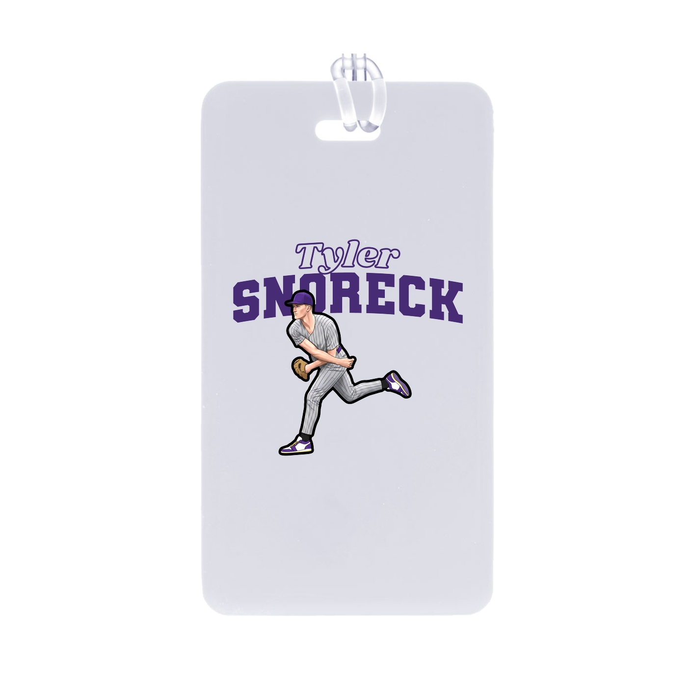 Bag Tag — Name Arch in Classic