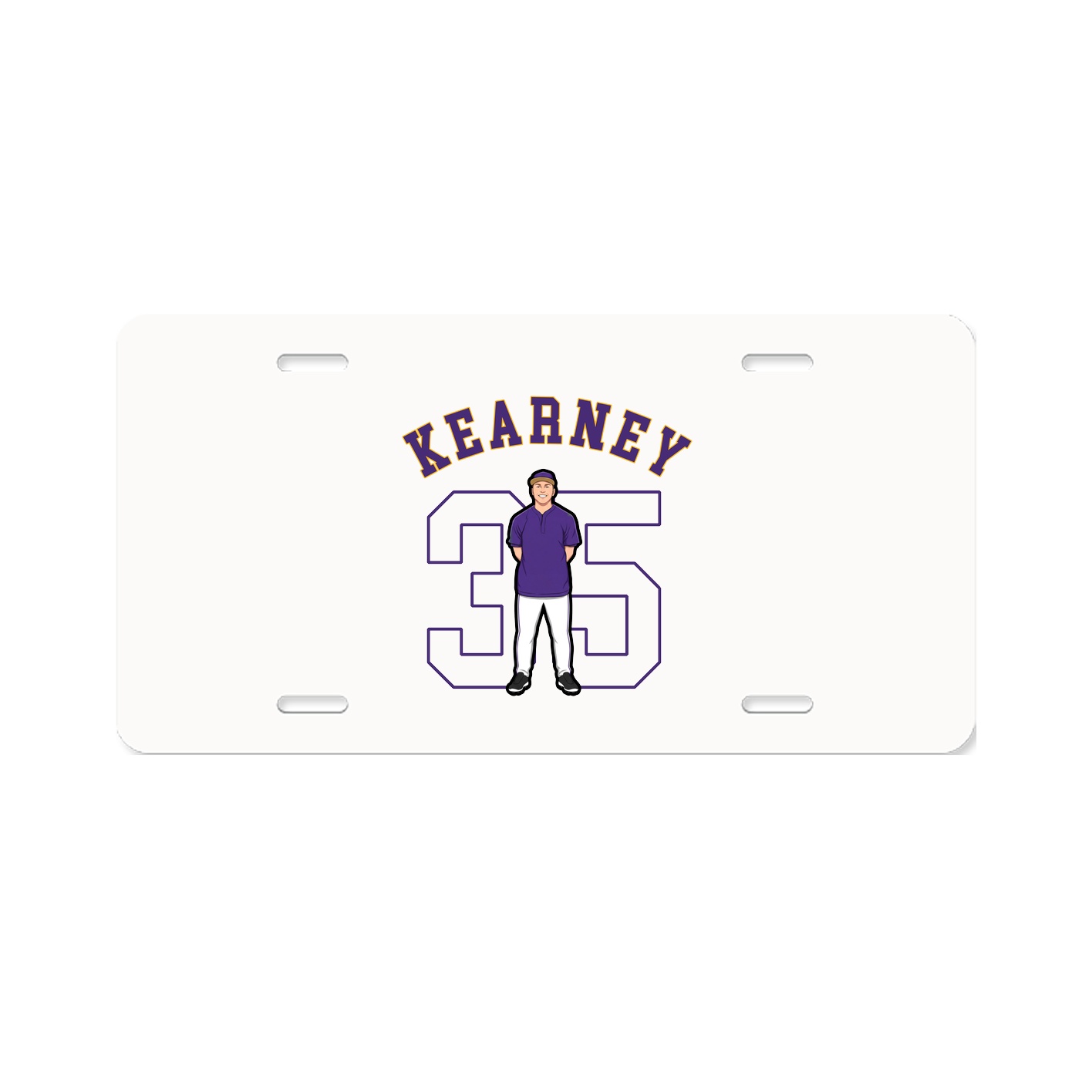 License Plate — Shirsey Arch in Classic