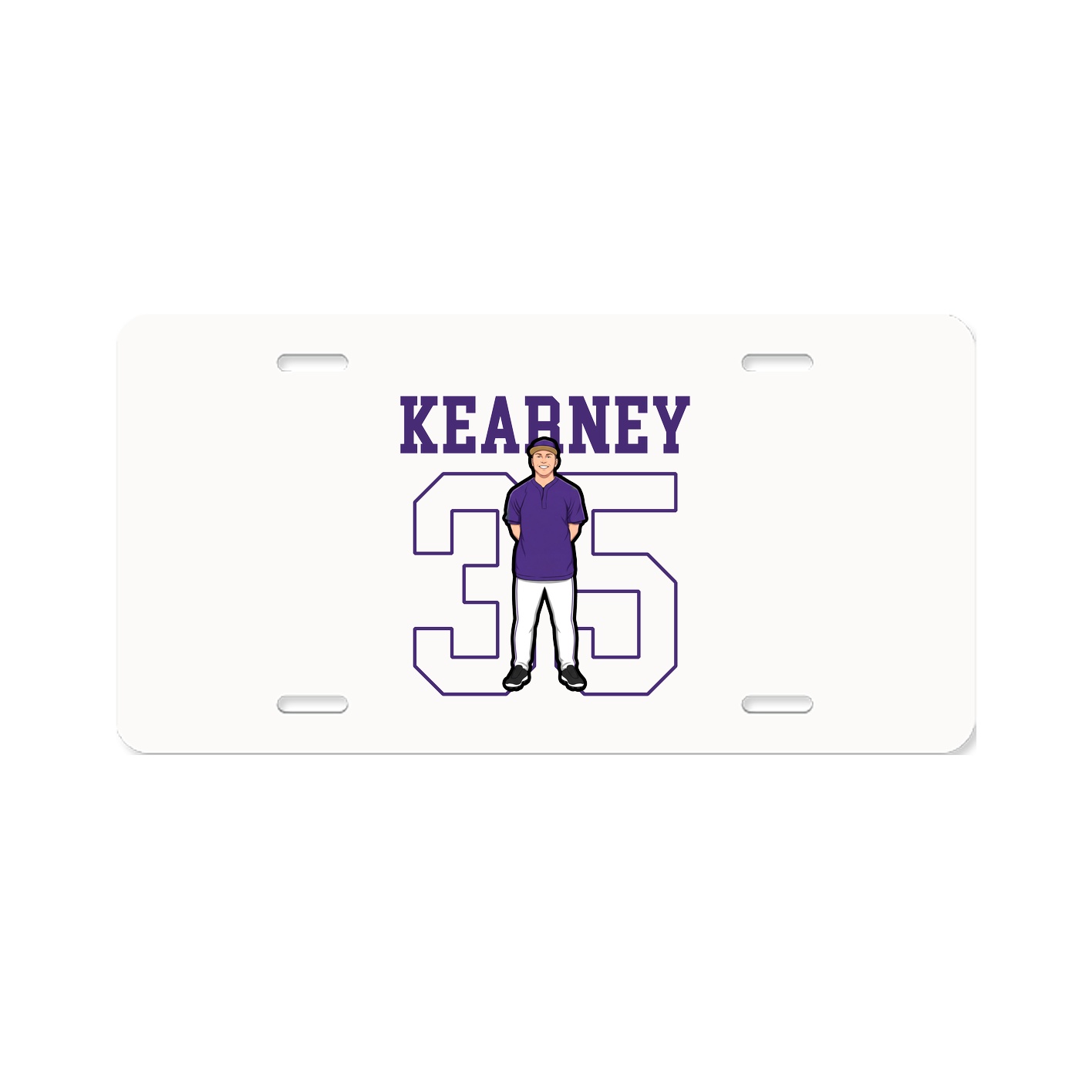 Aluminum License Plate