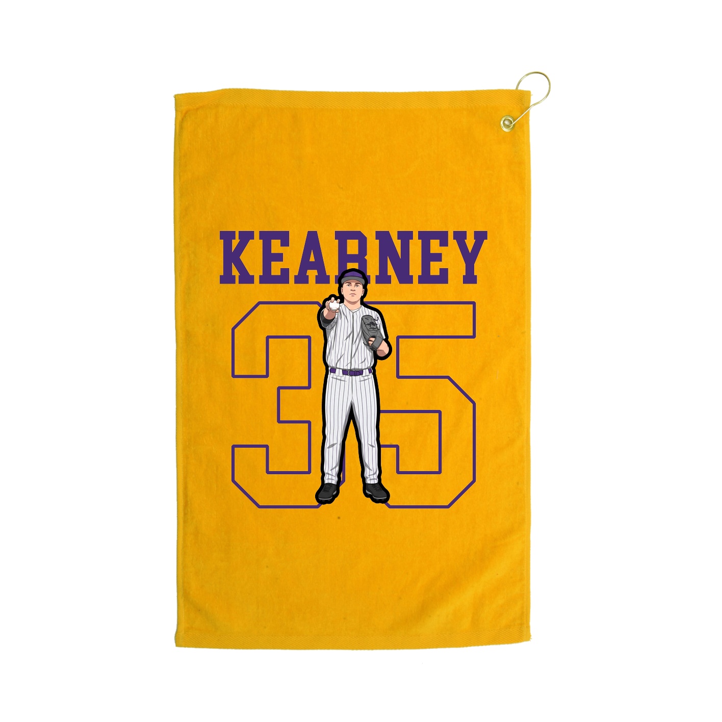 Golf Towel — Shirsey in Gold
