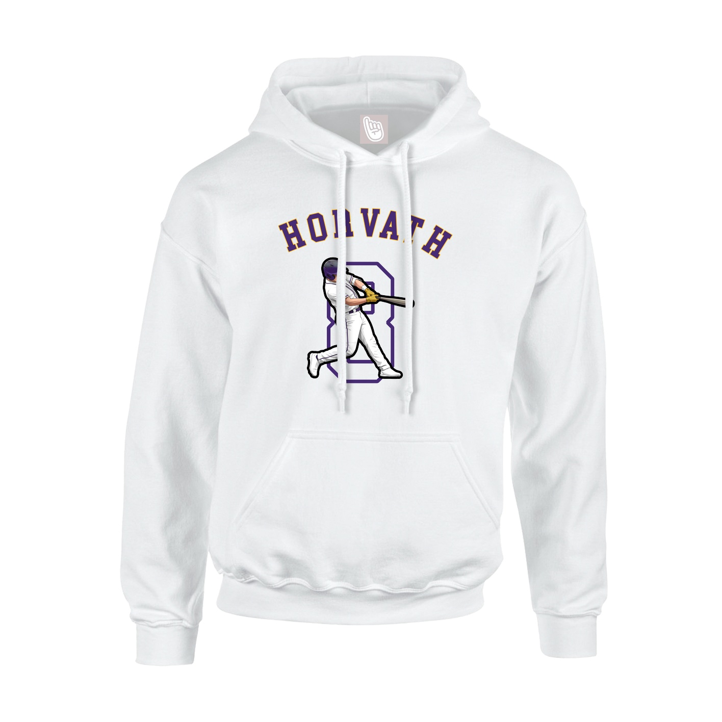Hoodie — Shirsey Arch in White