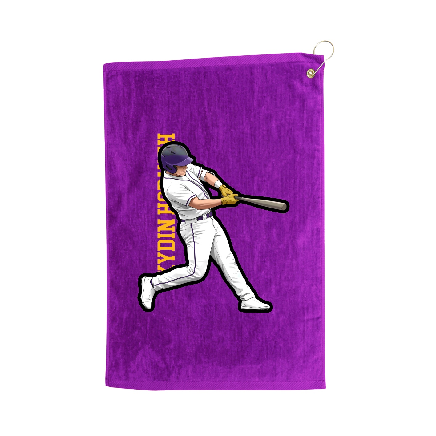 Golf Towel — Classic in Purple