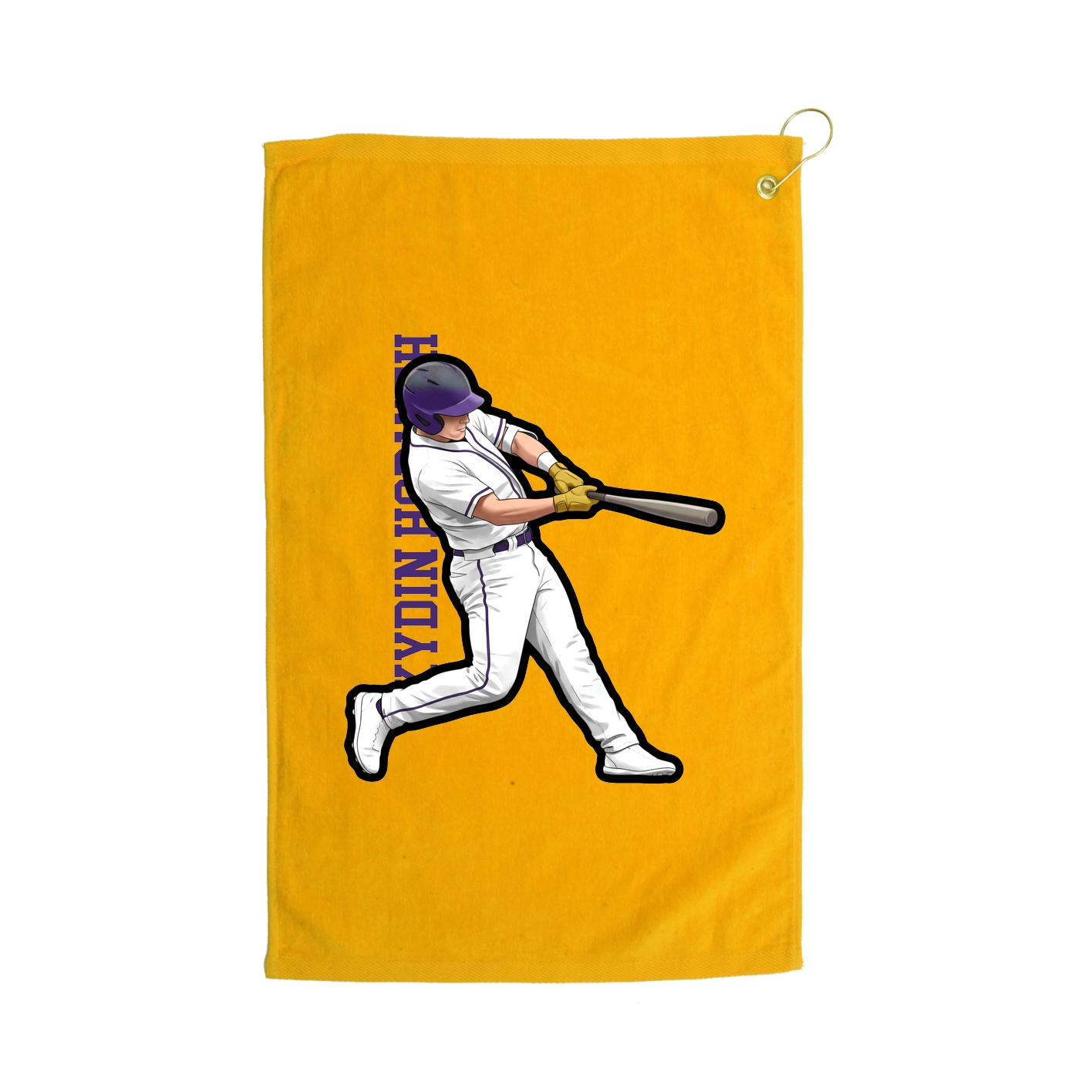 Golf Towel — Classic in Gold