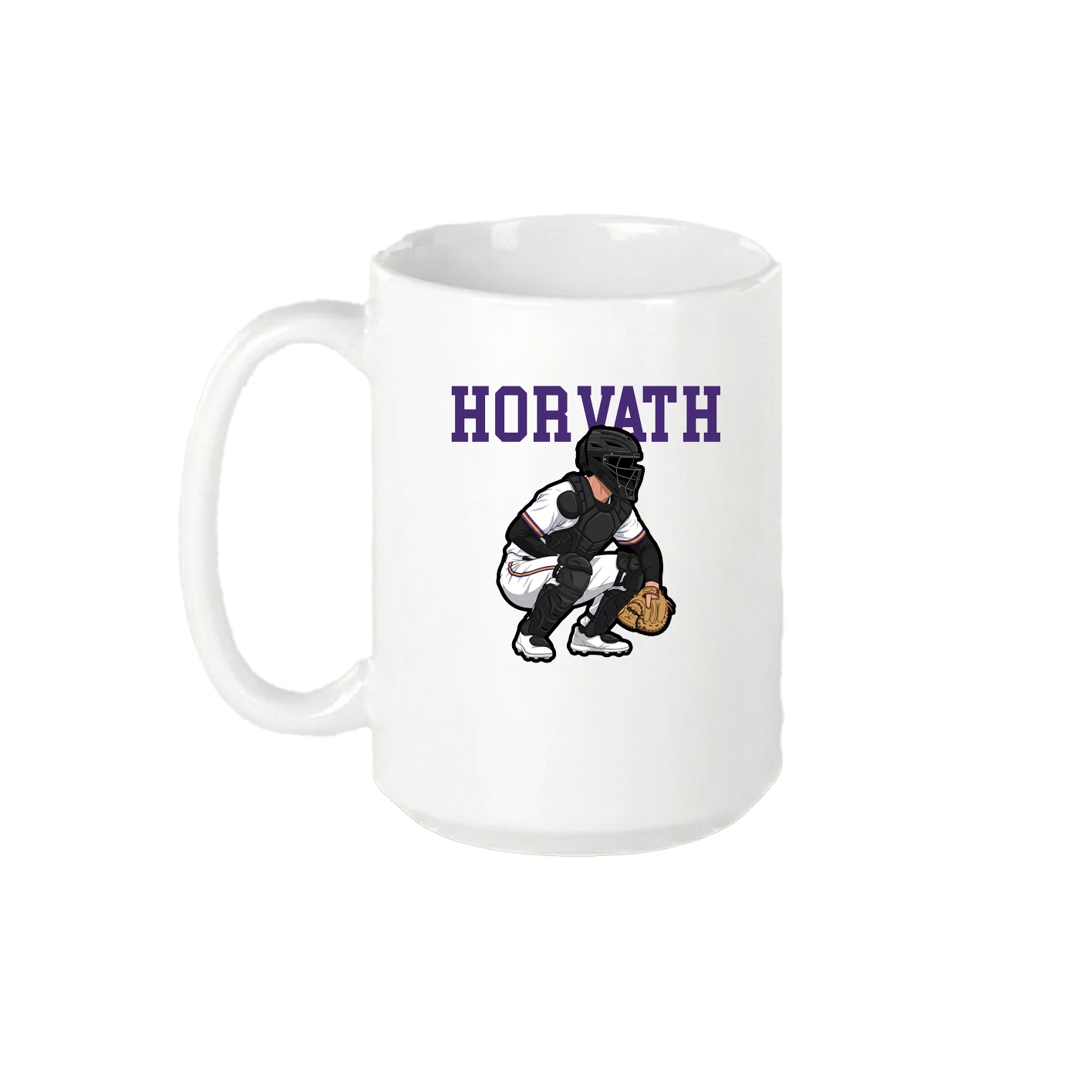 15oz Coffee Mug — Classic in White