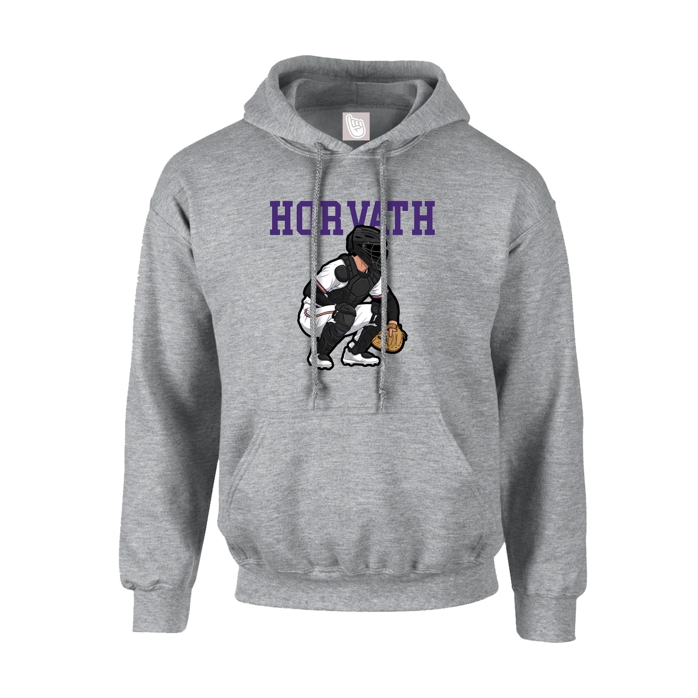 Hoodie — Classic in Grey