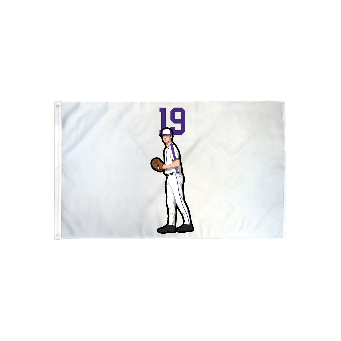 3x5 Flag — Number Top in Classic