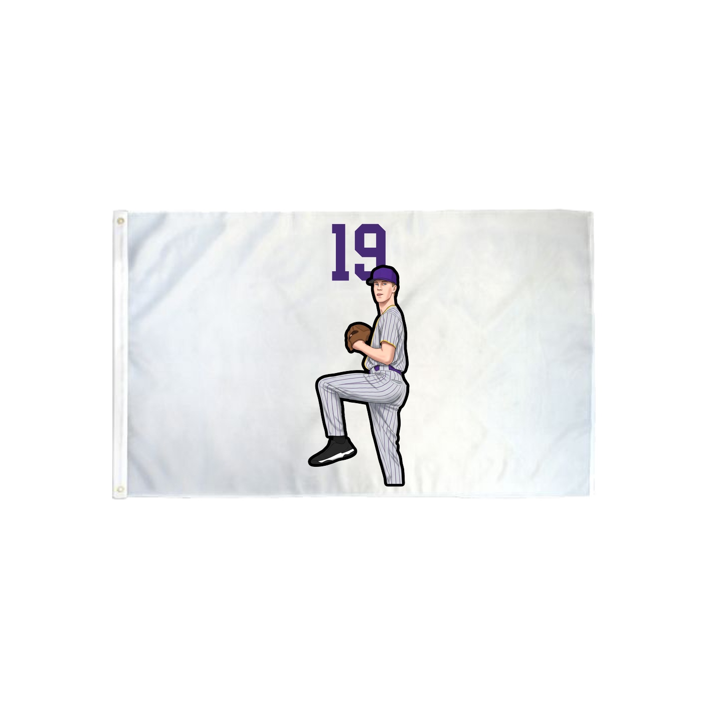 3x5 Flag — Number Top in Classic
