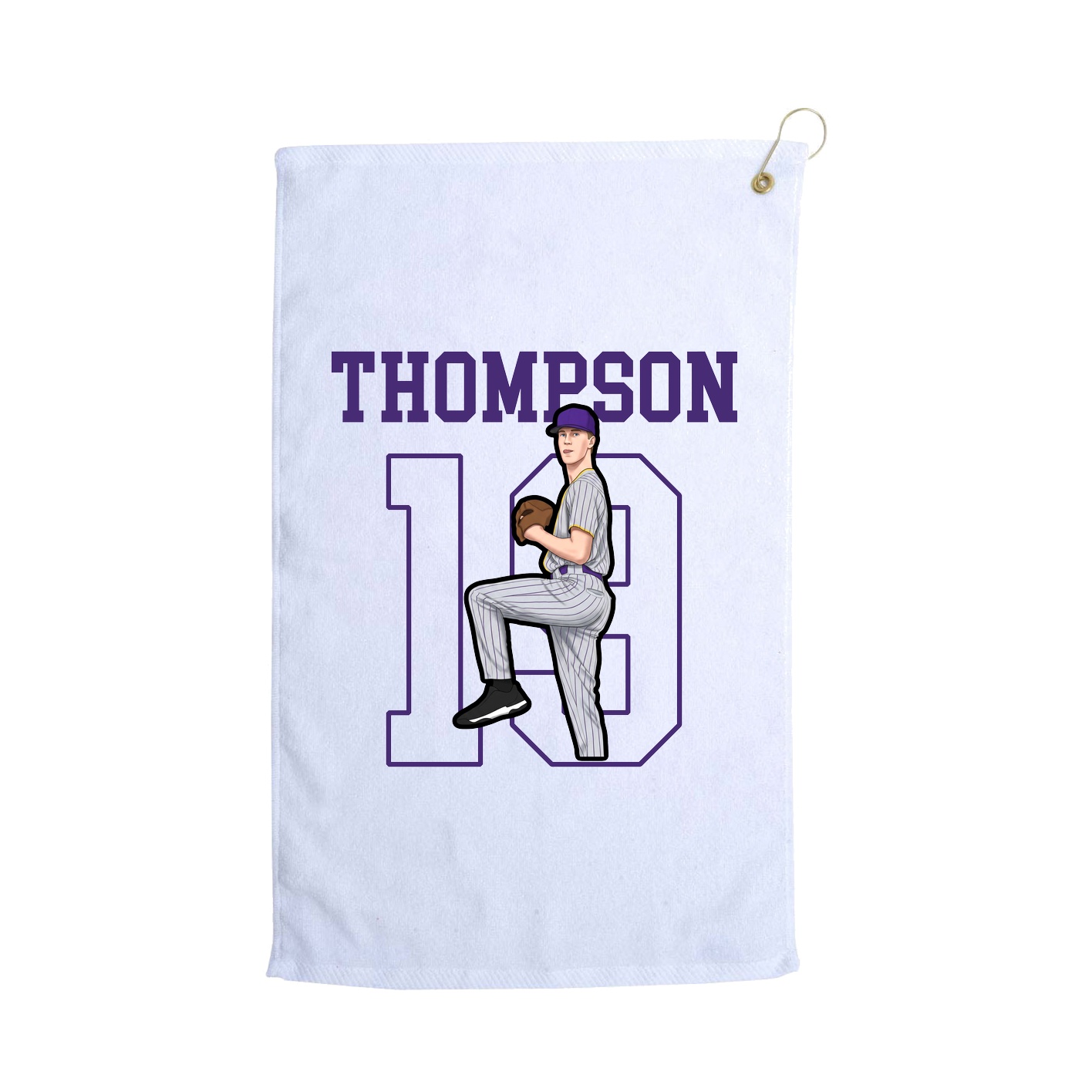 Golf Towel — Shirsey in White