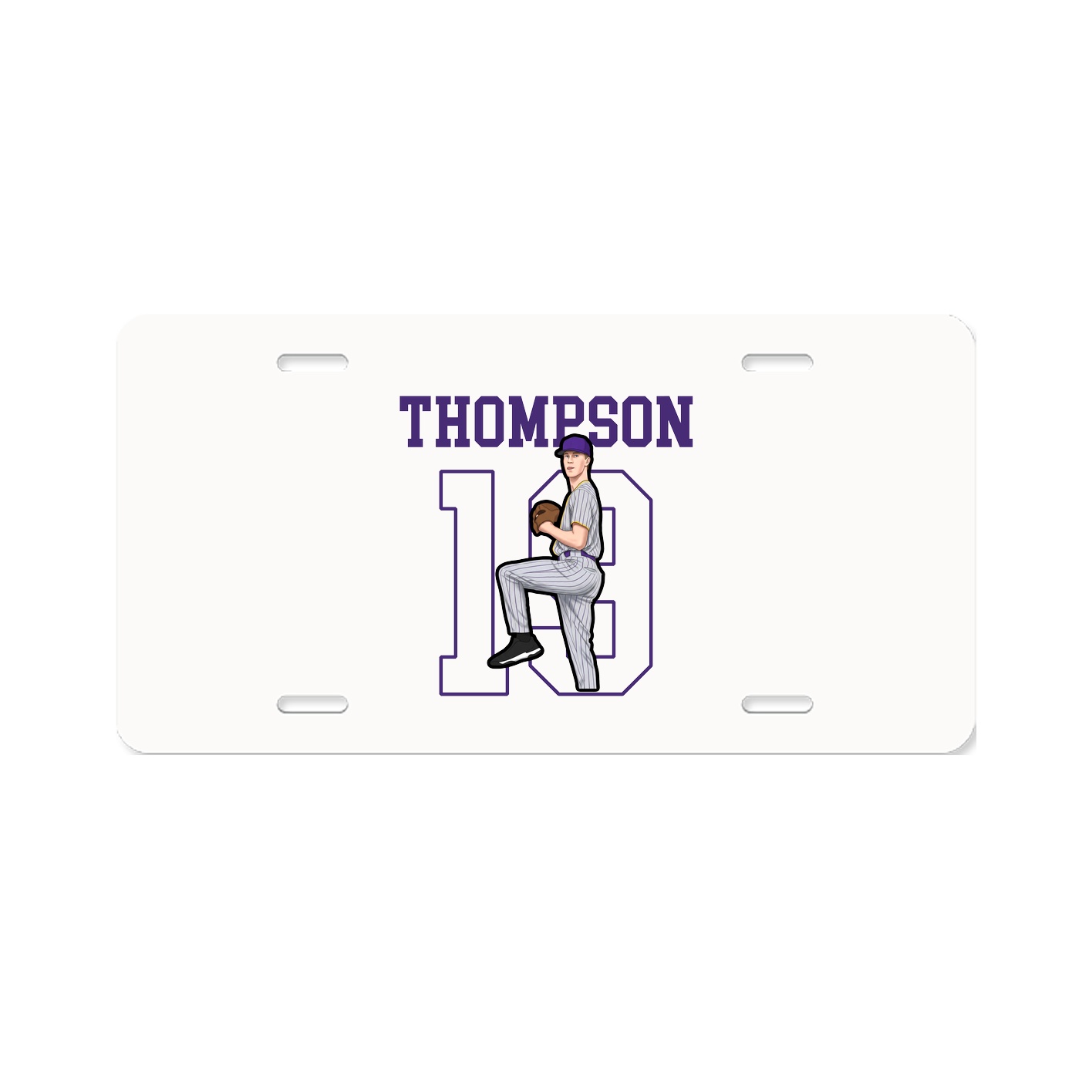Aluminum License Plate