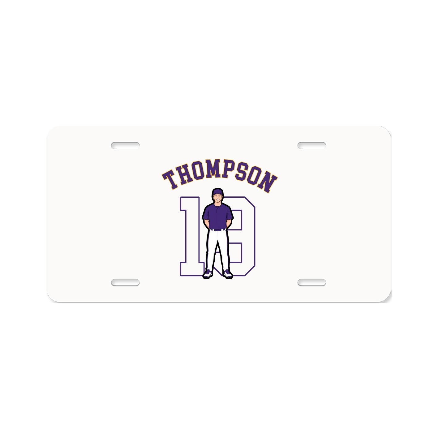 License Plate — Shirsey Arch in Classic