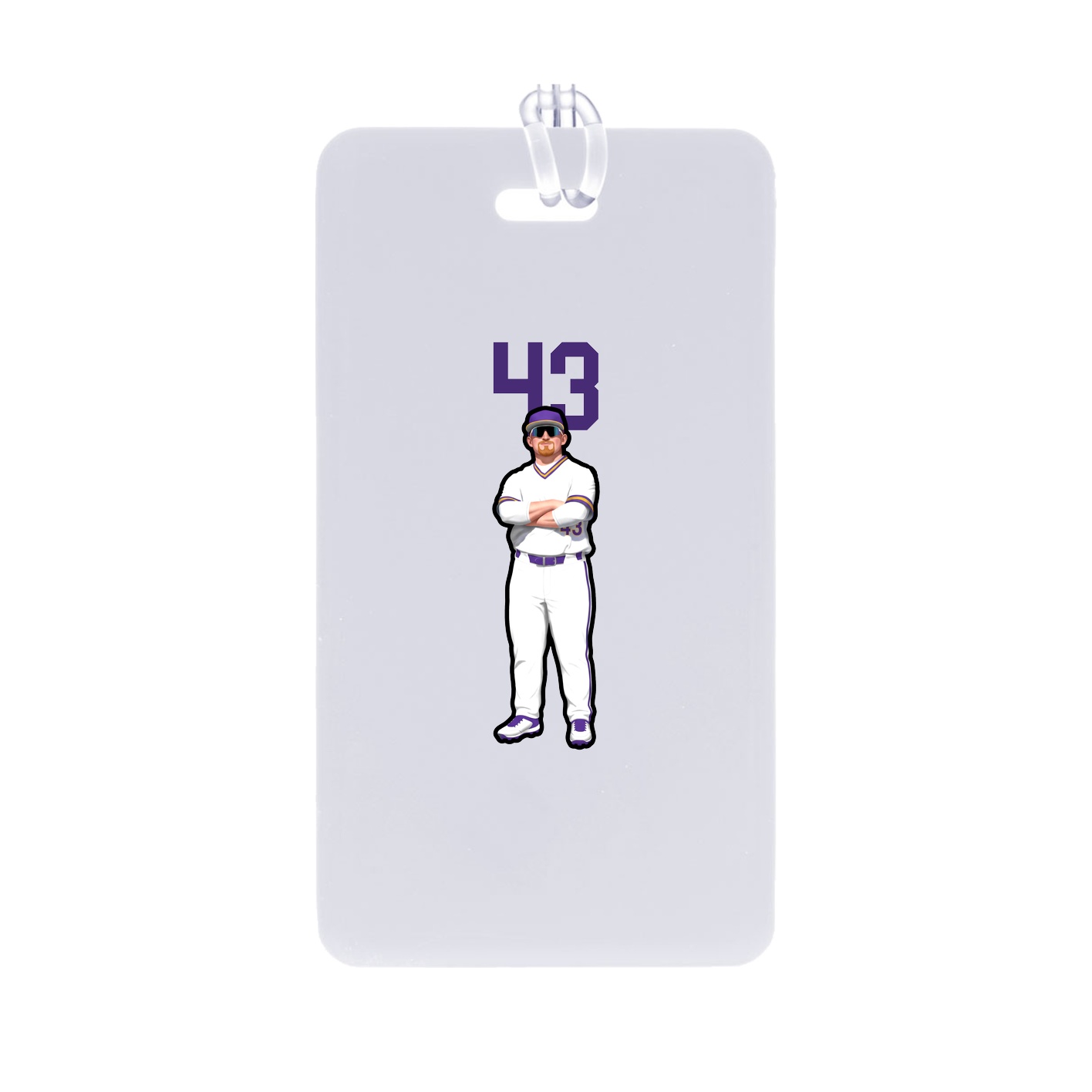 Bag Tag — Number Top in Classic