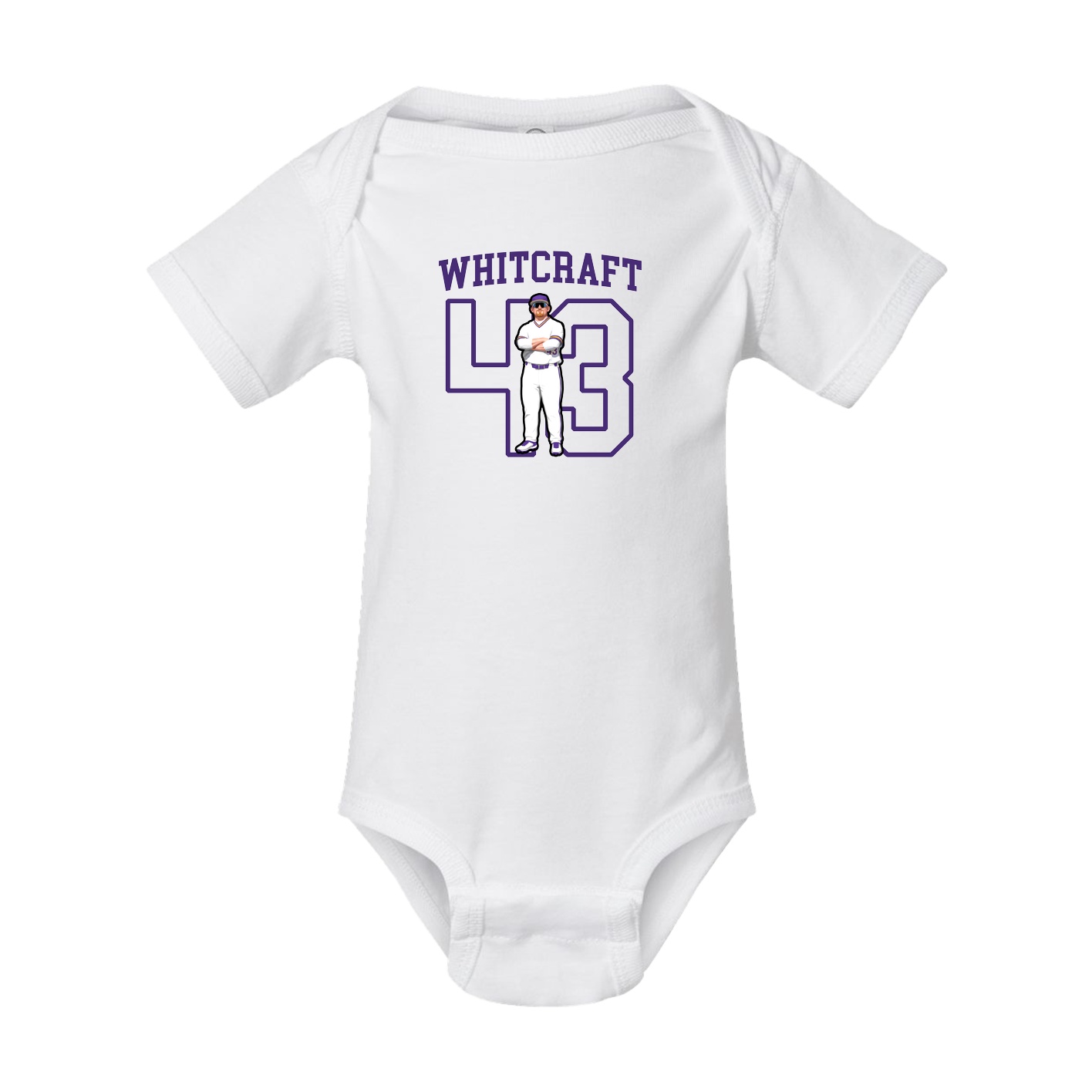 Baby Onesie — Shirsey in White