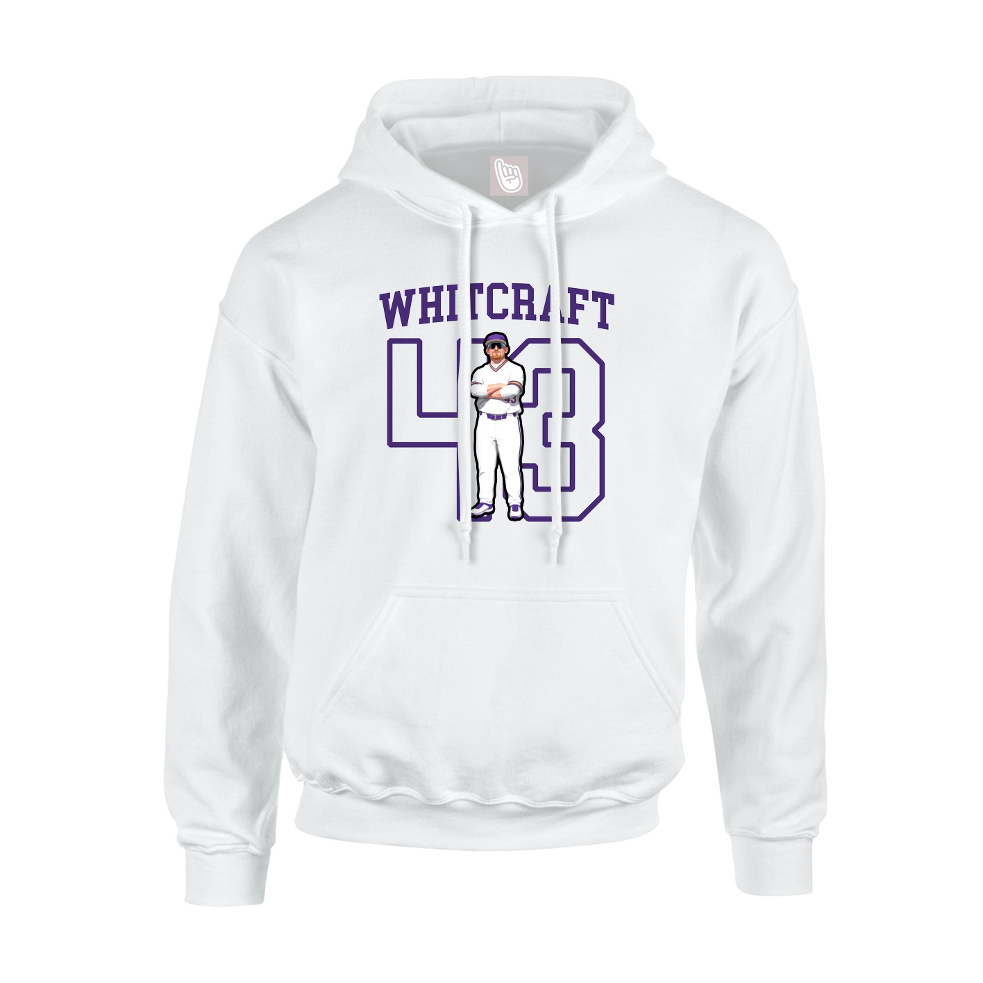 Youth Hoodie — Shirsey in White