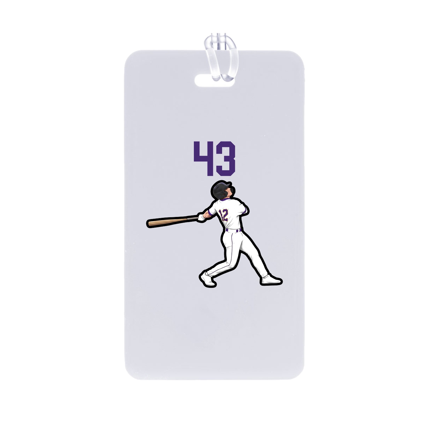 Bag Tag — Number Top in Classic