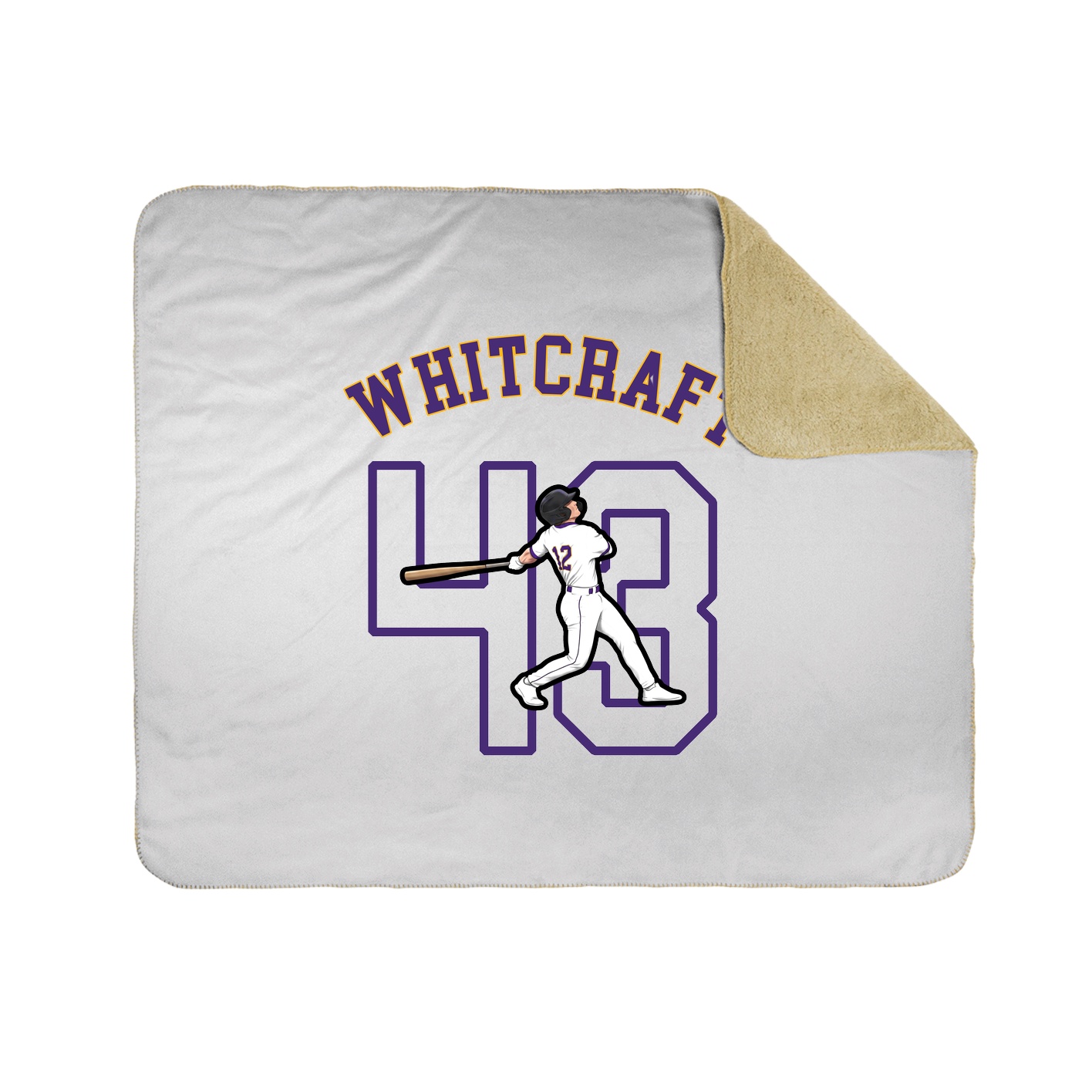 Throw Blanket — Shirsey Arch in White