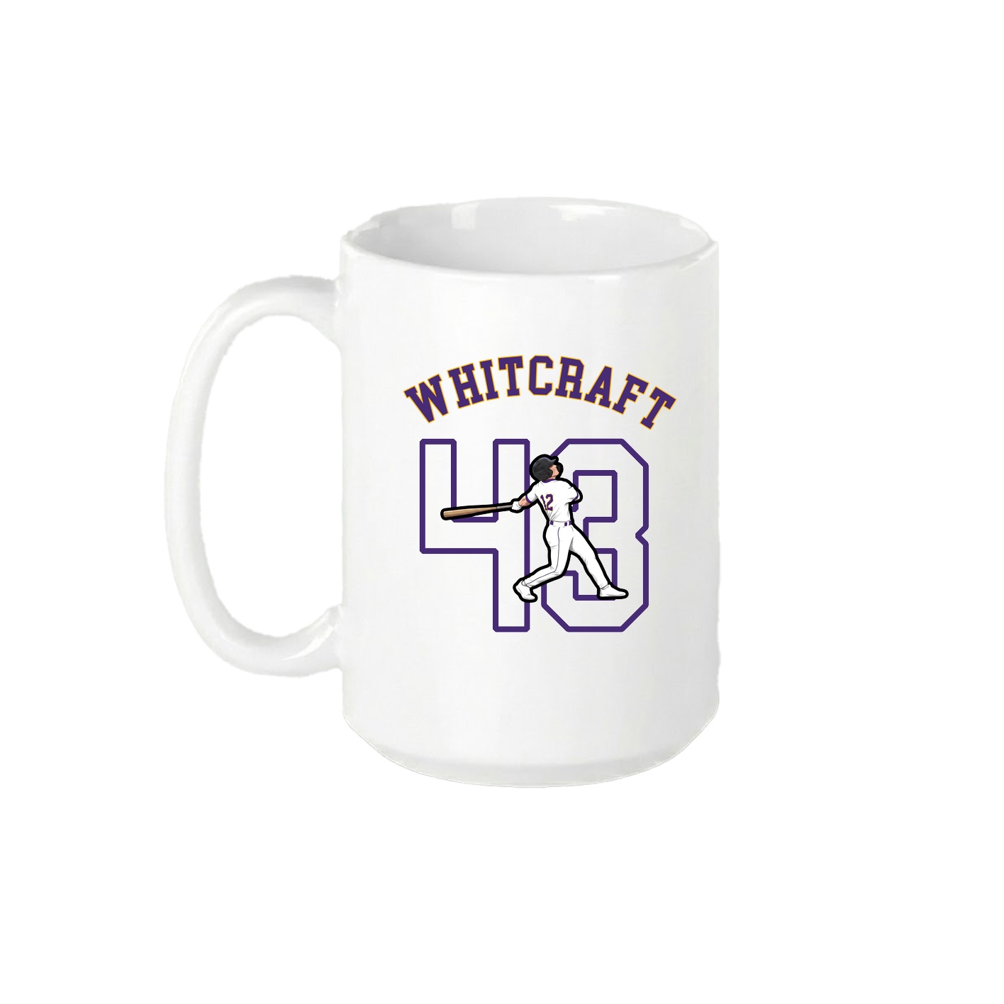 15oz Coffee Mug — Shirsey Arch in White
