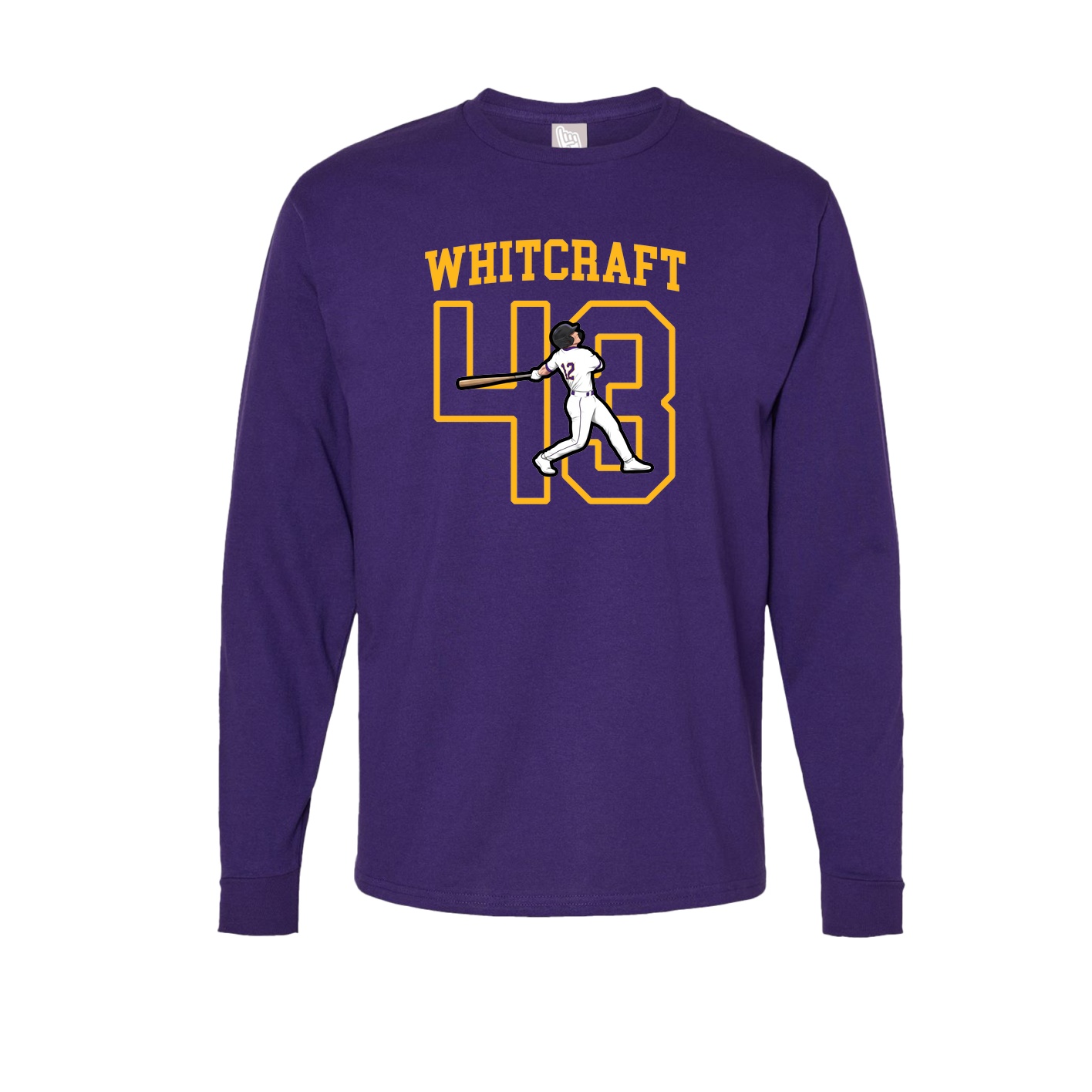Long Sleeve Tee — Shirsey in Purple