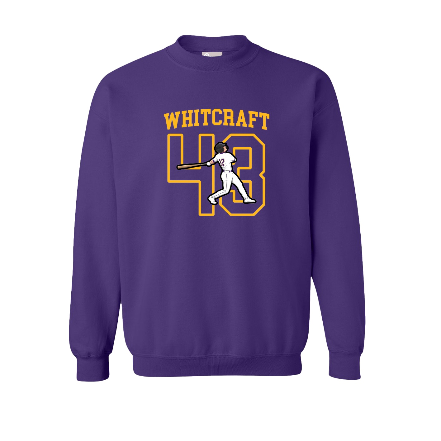Fleece Crew — Shirsey in Purple