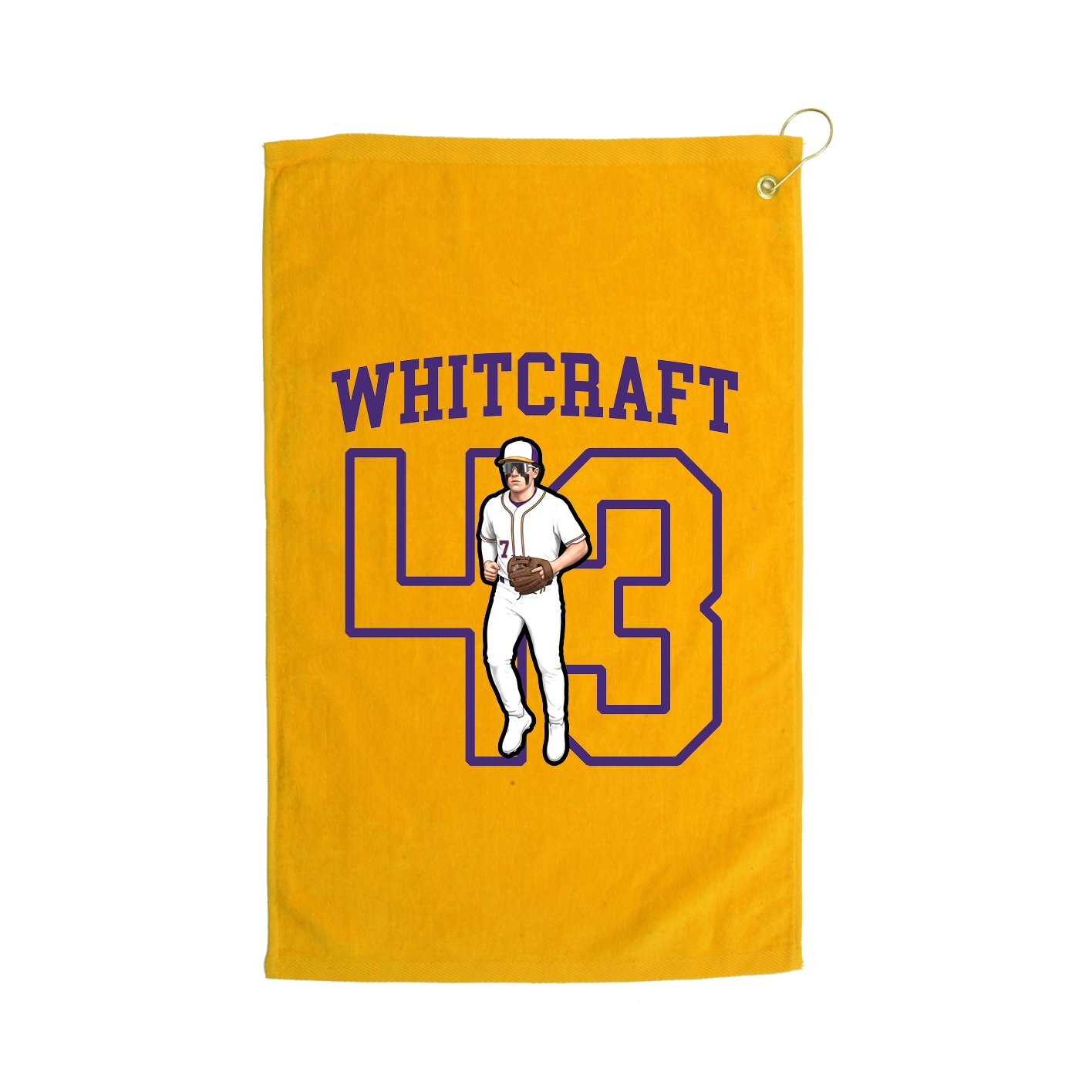 Golf Towel — Shirsey in Gold