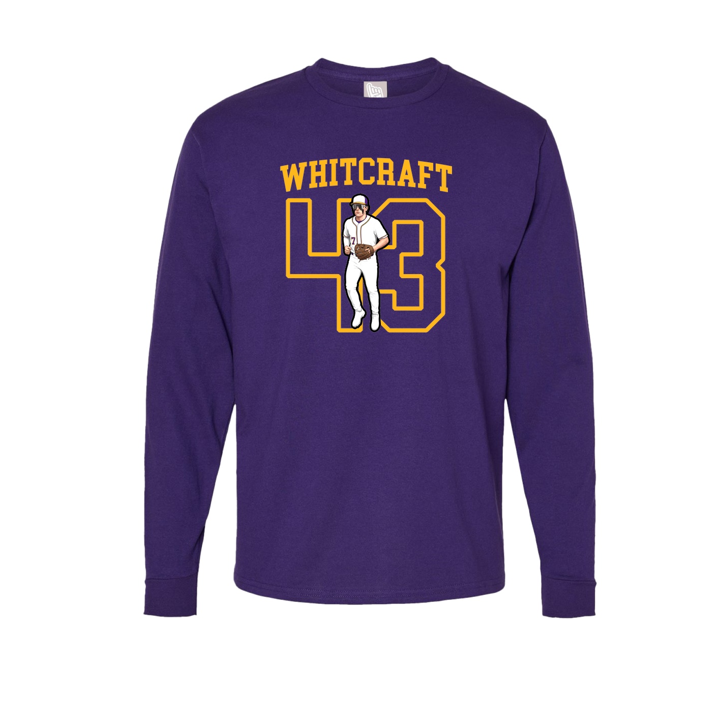 Long Sleeve Tee — Shirsey in Purple