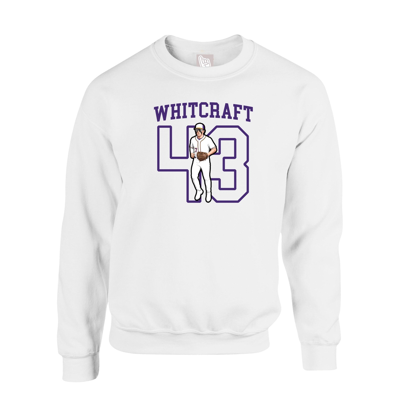 Fleece Crew — Shirsey in White
