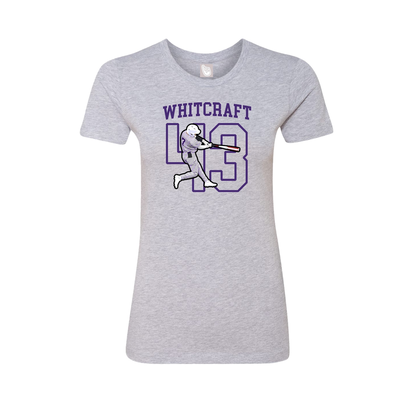 Fitted Women's Tee — Shirsey in Grey