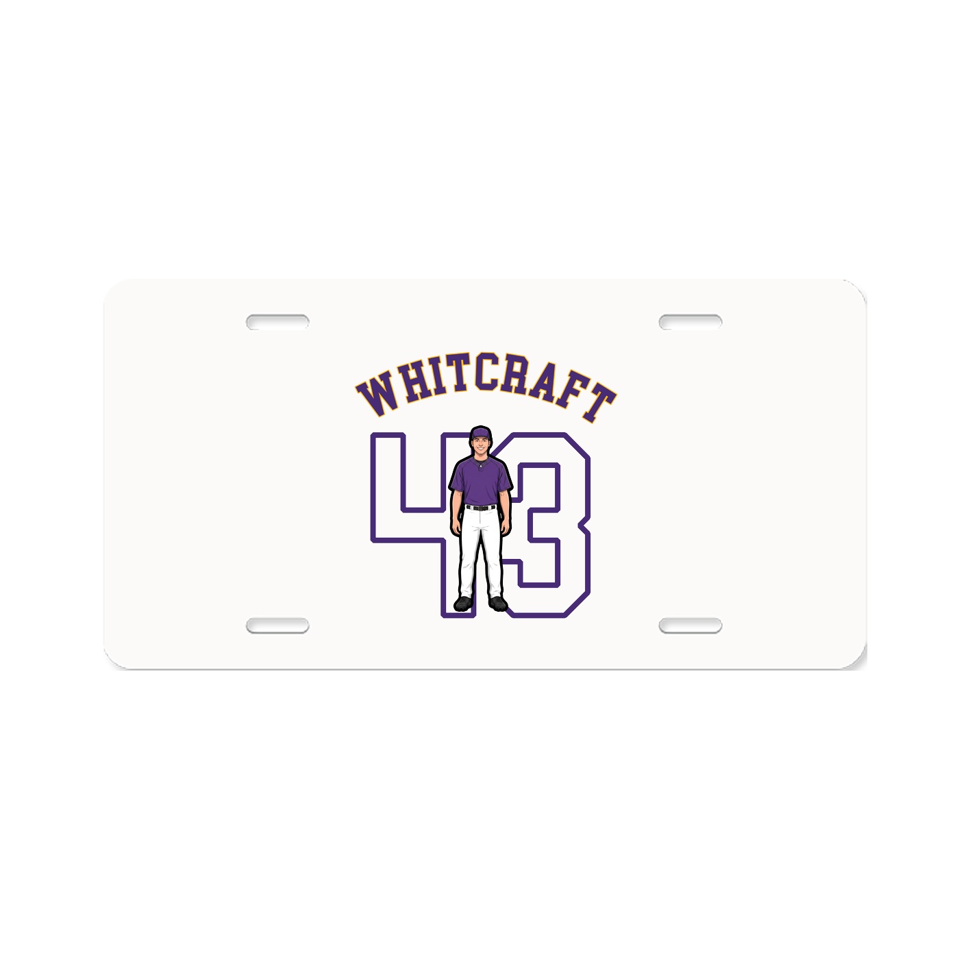 License Plate — Shirsey Arch in Classic