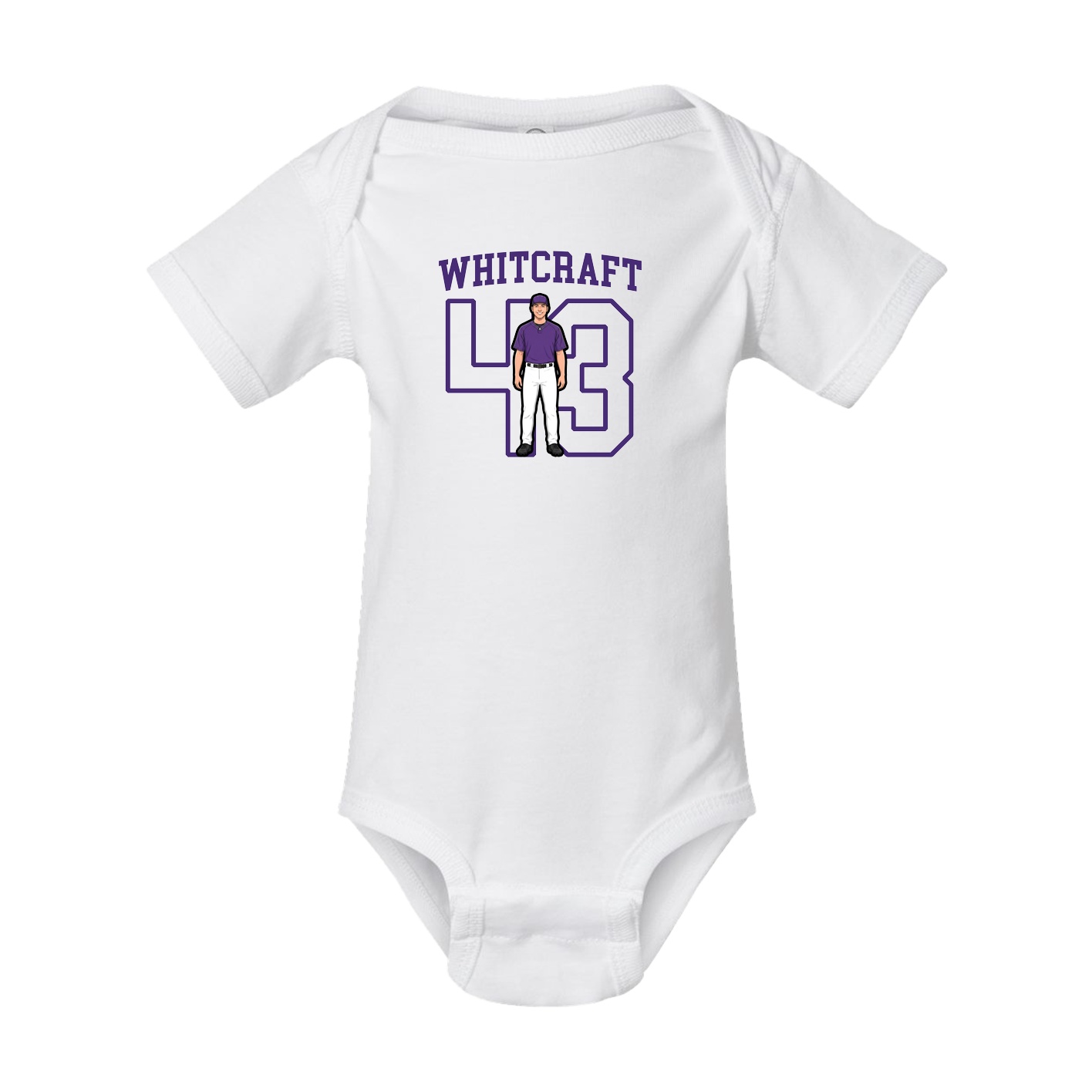 Baby Onesie — Shirsey in White