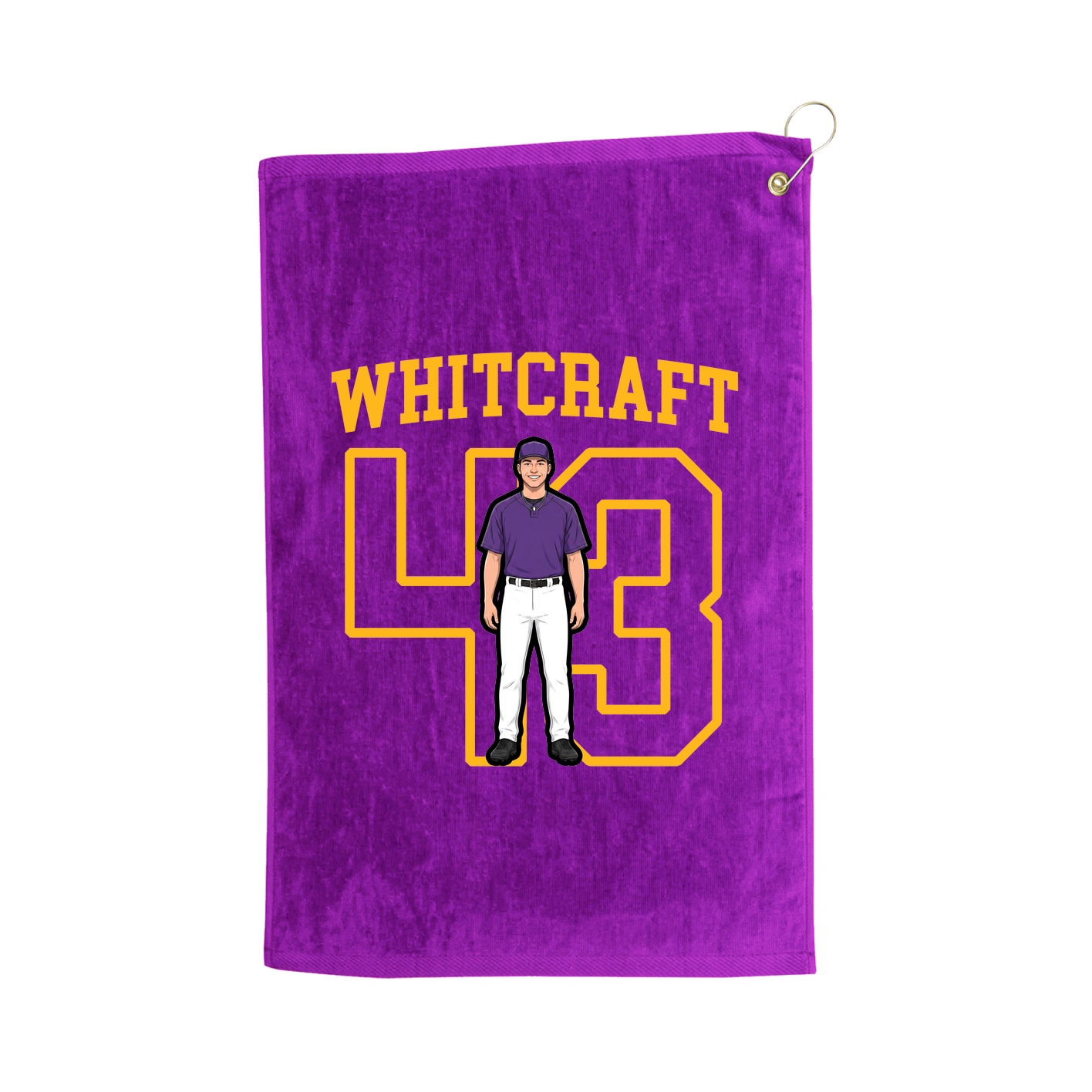 Golf Towel — Shirsey in Purple