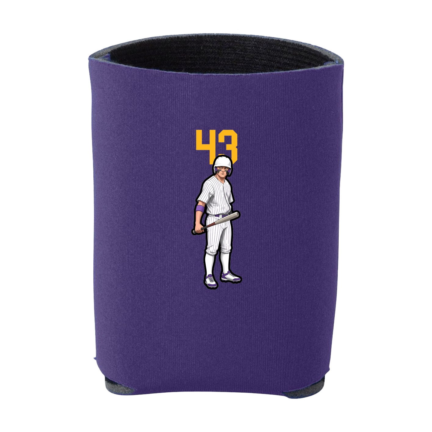 Can Holder — Number Top in Purple