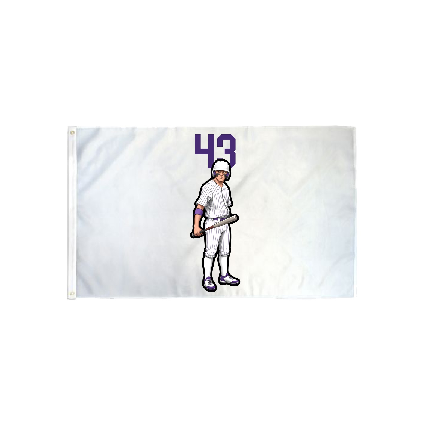 3x5 Flag — Number Top in Classic