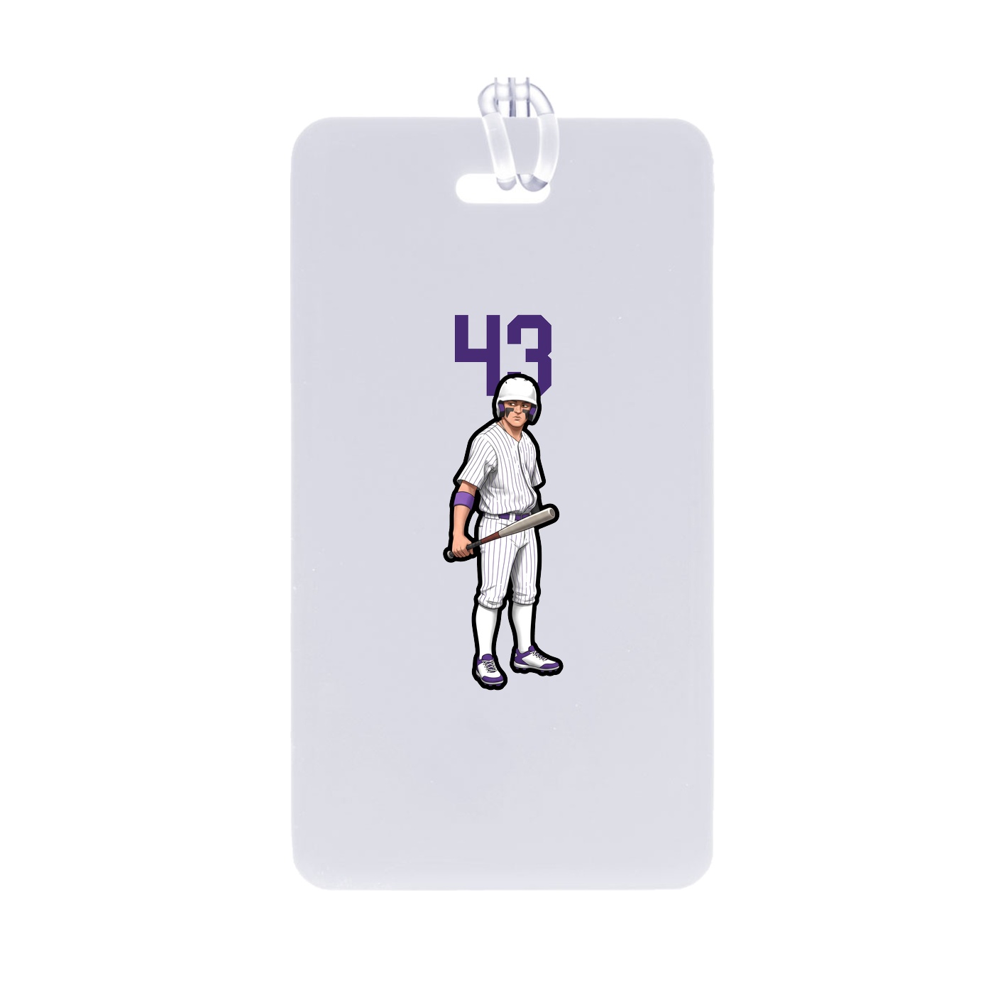 Bag Tag — Number Top in Classic