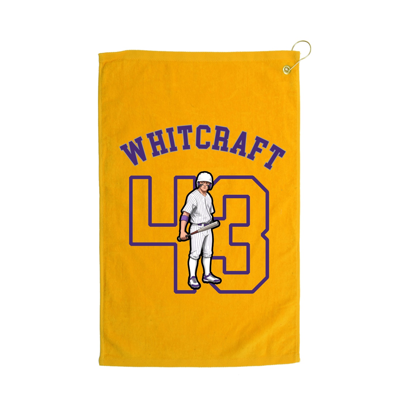 Golf Towel — Shirsey Arch in Gold