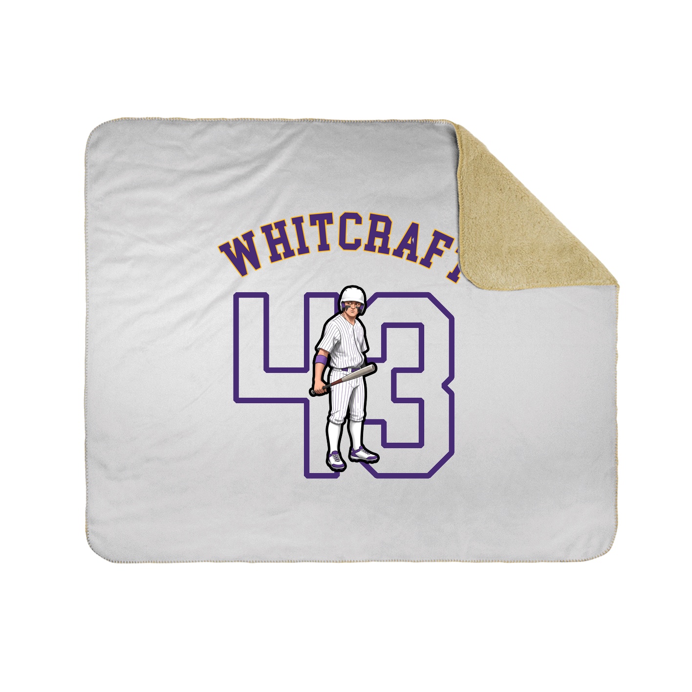 Throw Blanket — Shirsey Arch in White
