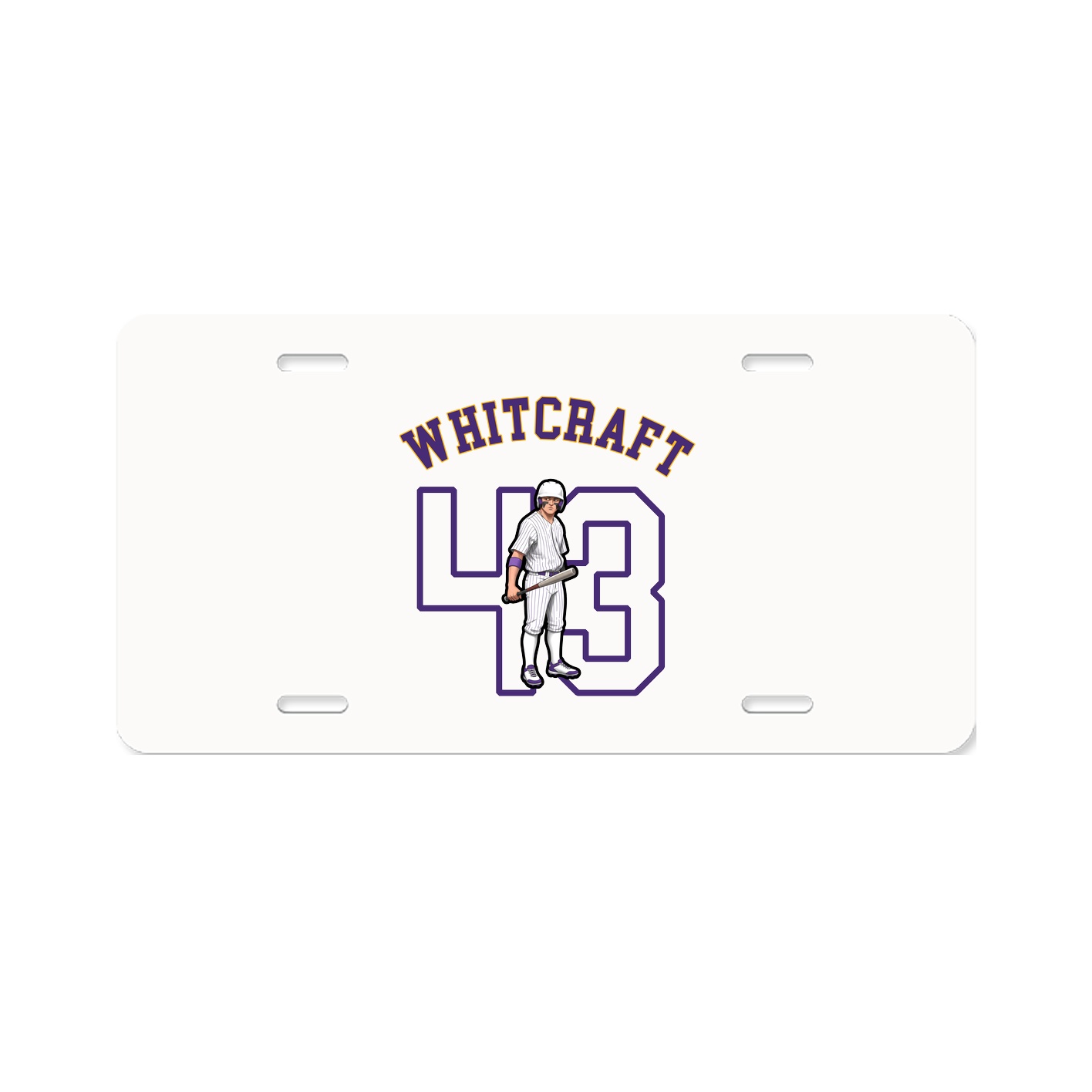 License Plate — Shirsey Arch in Classic