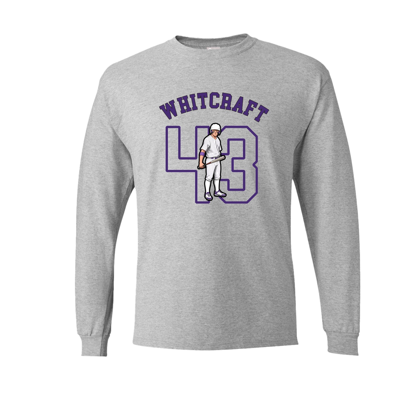 Long Sleeve Tee — Shirsey Arch in Grey