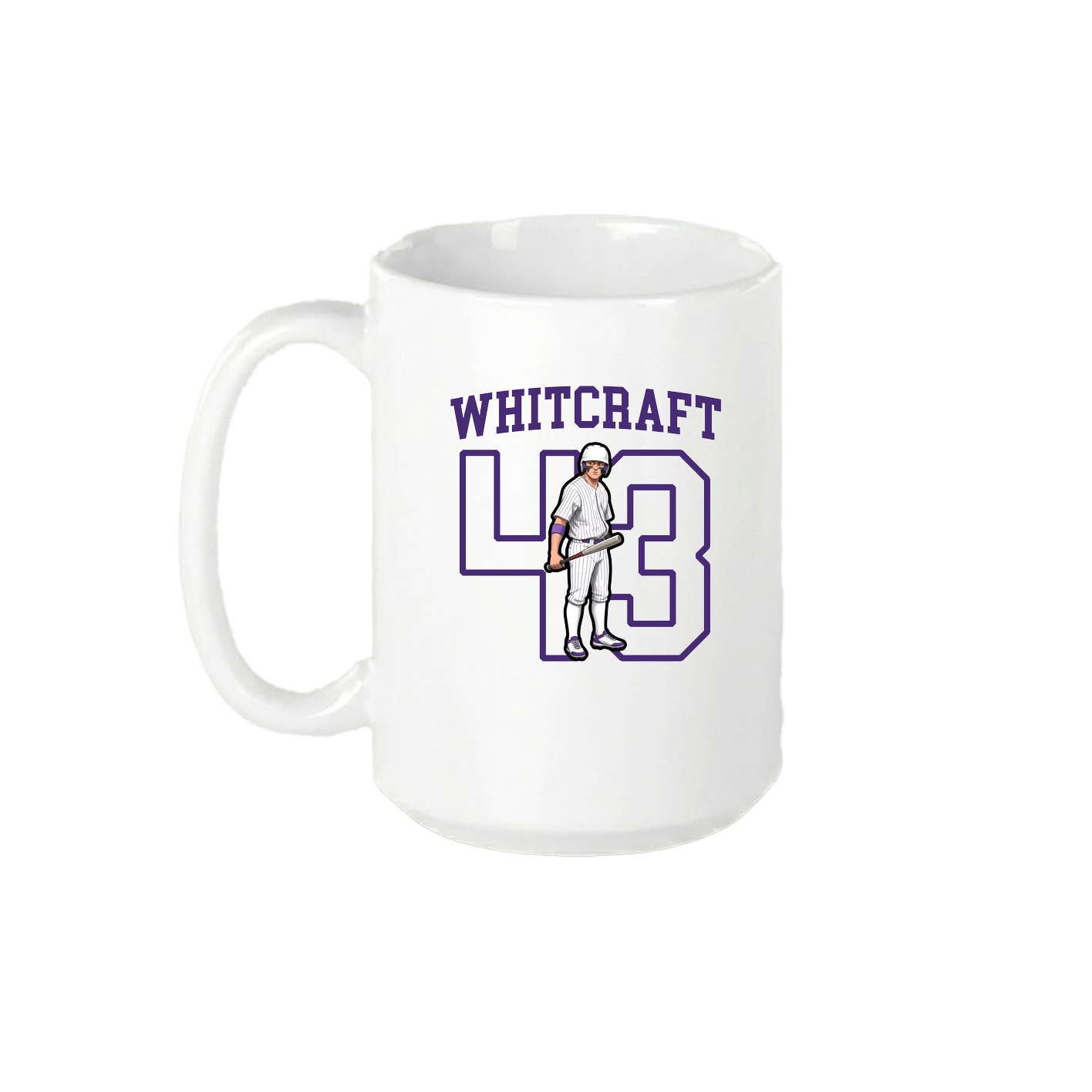 15oz Coffee Mug — Shirsey in White