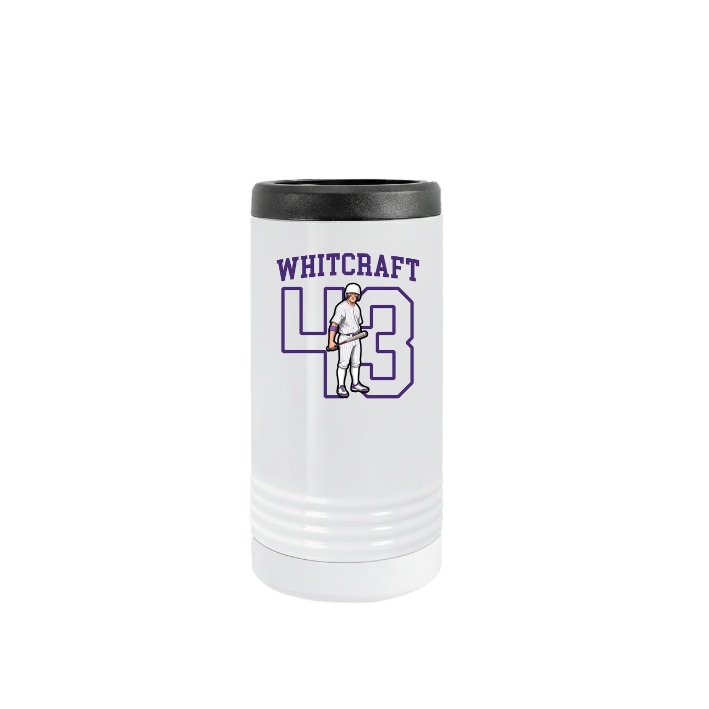 Slim Beverage Holder — Shirsey in White