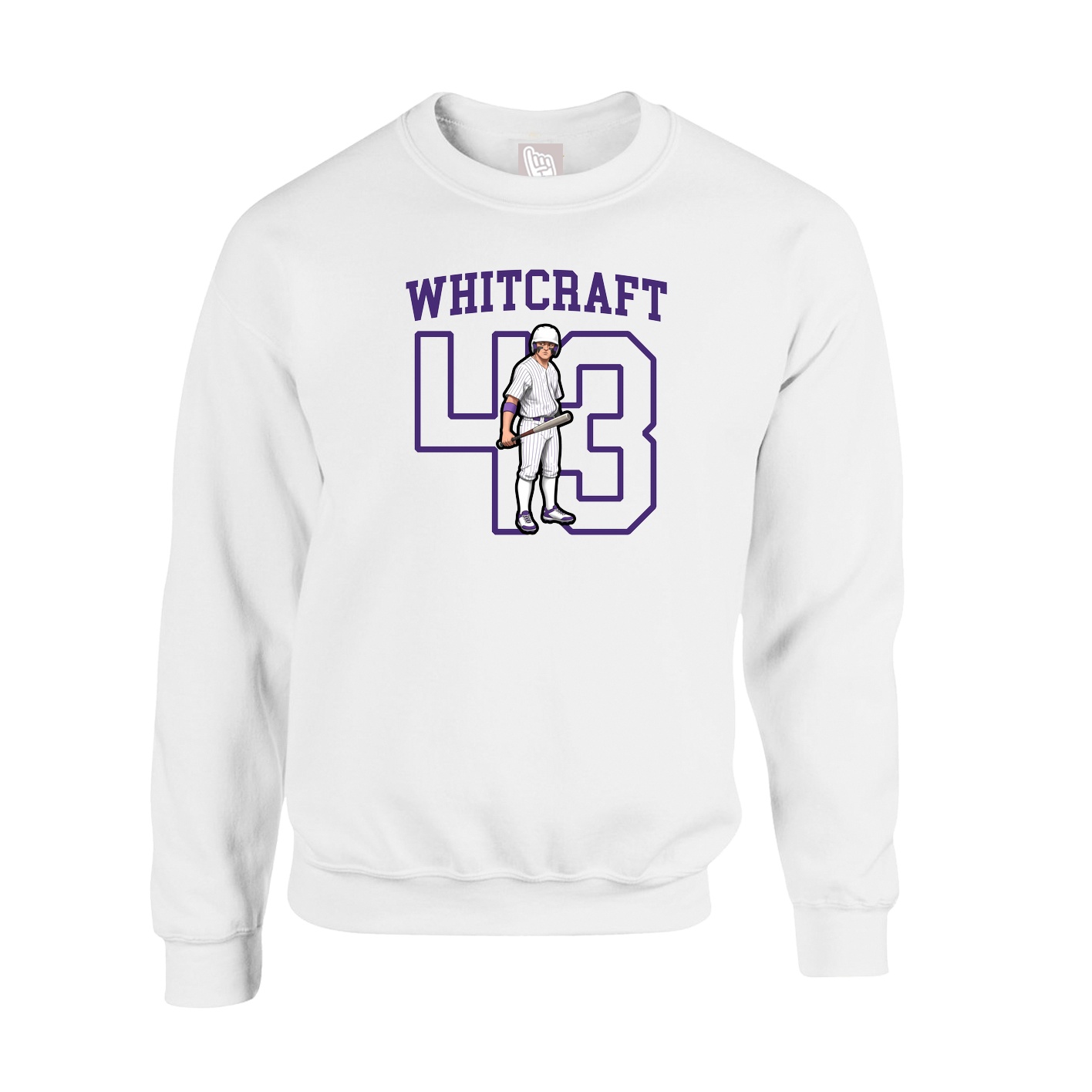 Fleece Crew — Shirsey in White