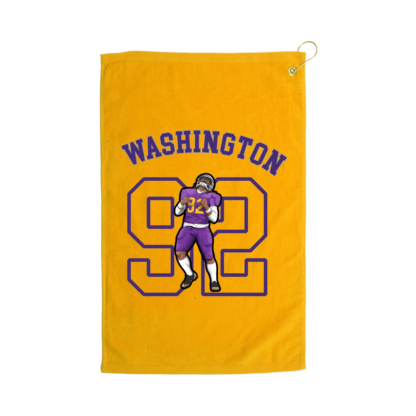 Golf Towel — Shirsey Arch in Gold