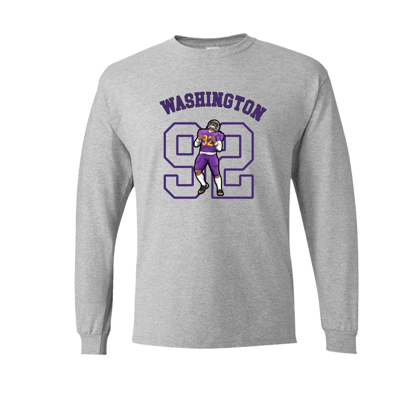 Long Sleeve Tee — Shirsey Arch in Grey