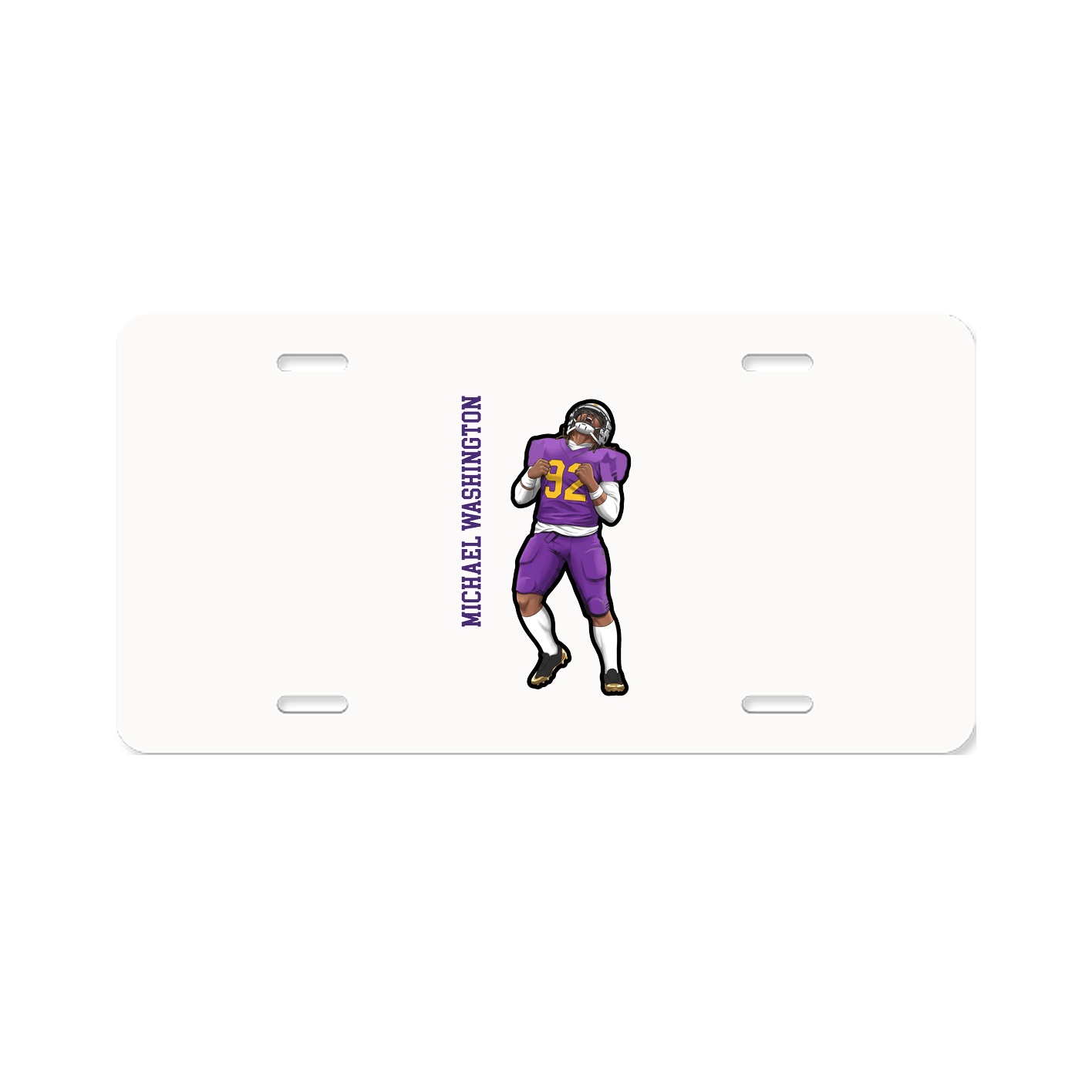 Aluminum License Plate