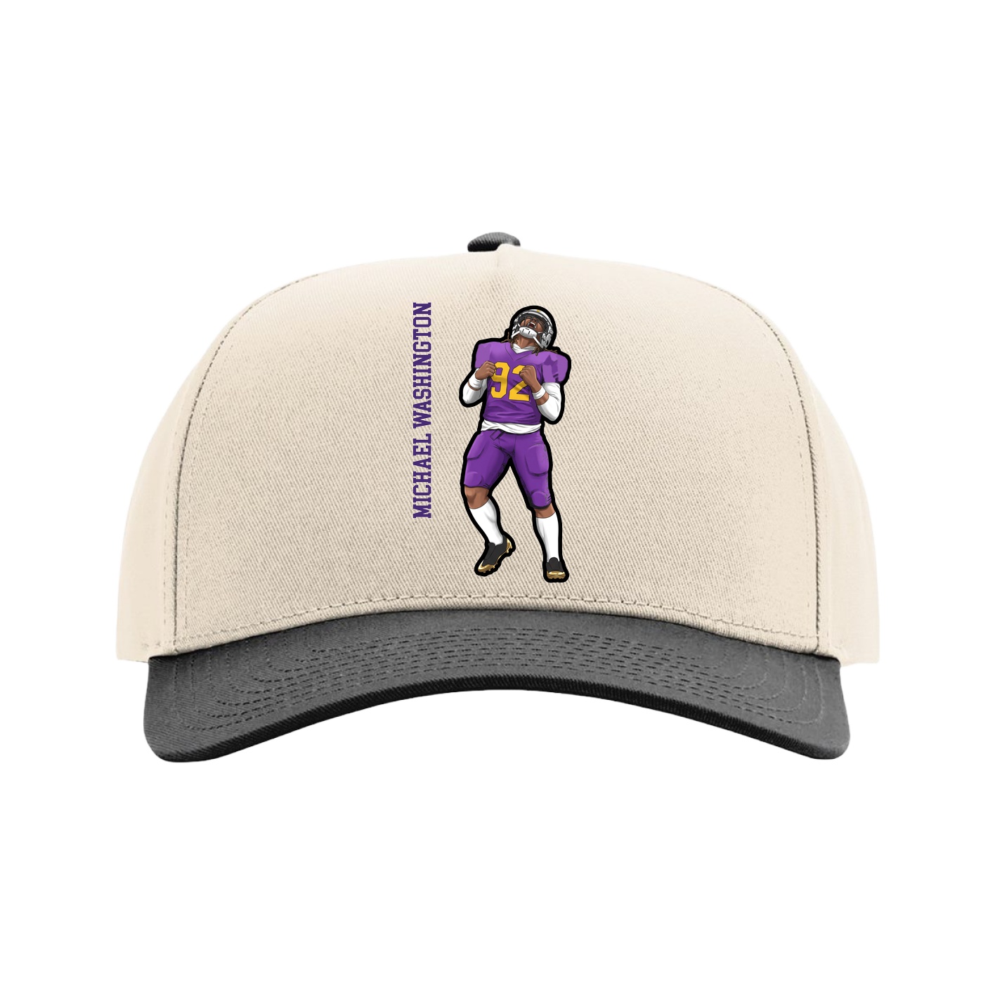 Full Fabric Five-Panel Champ Cap