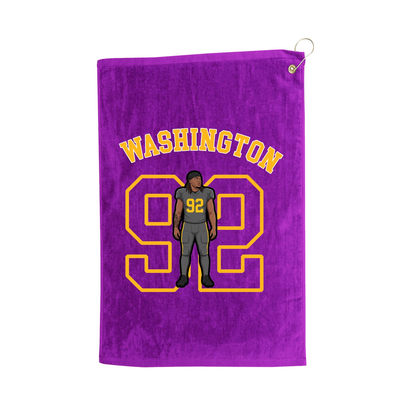 Golf Towel — Shirsey Arch in Purple