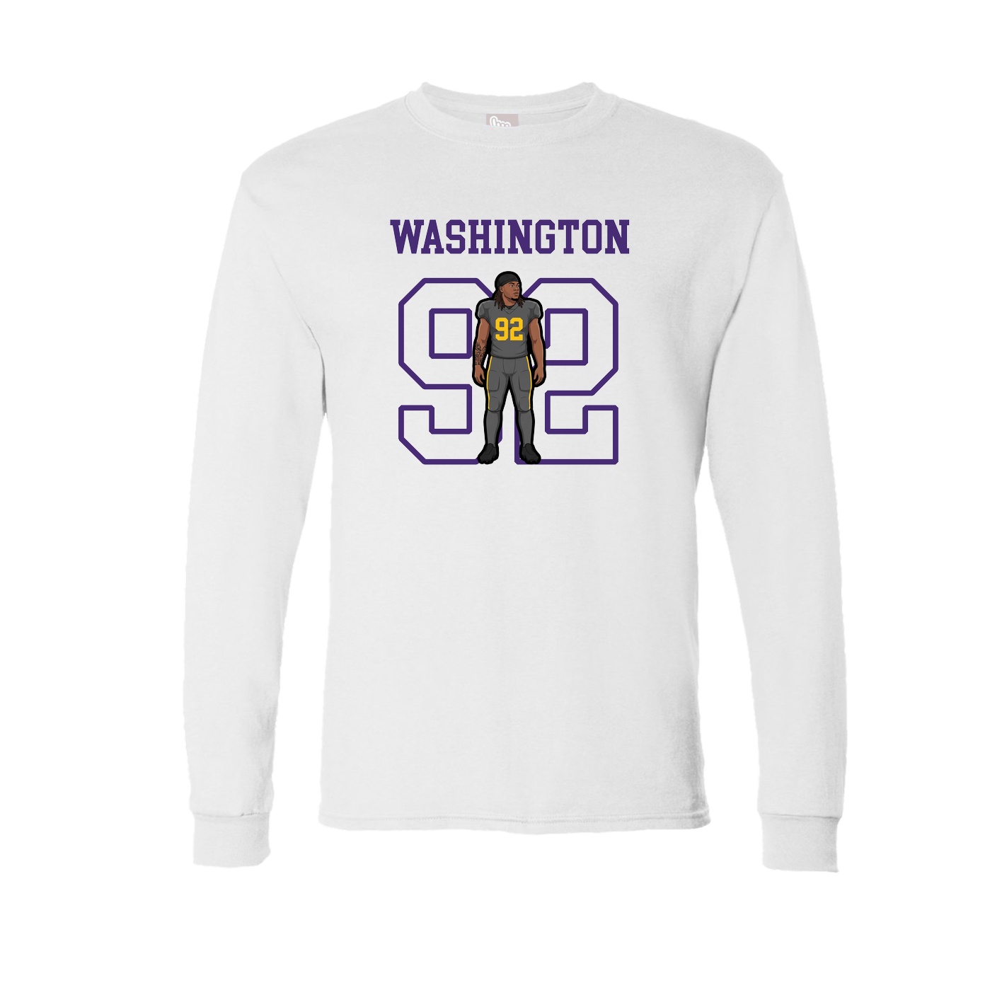 Long Sleeve Tee — Shirsey in White